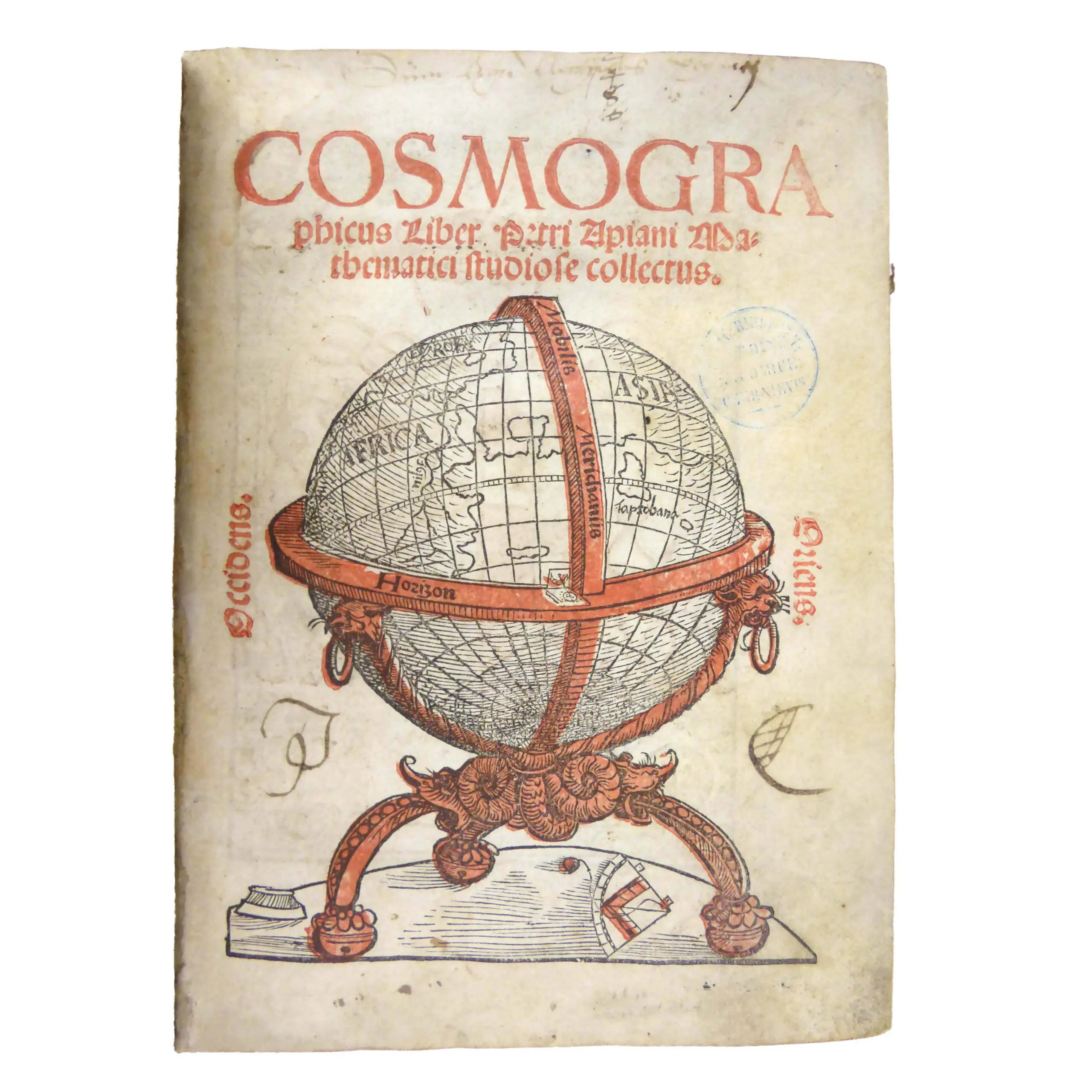 Cosmographicus Liber a Petro Apiano Mathematico Studiose Collectus.