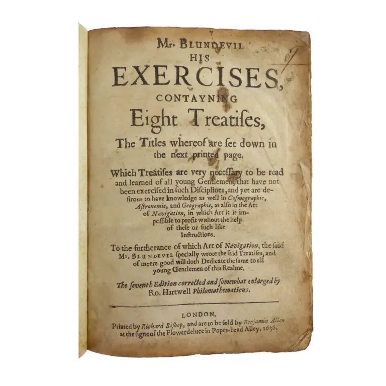 Mr. Blundevil his exercises contayning eight treatises,