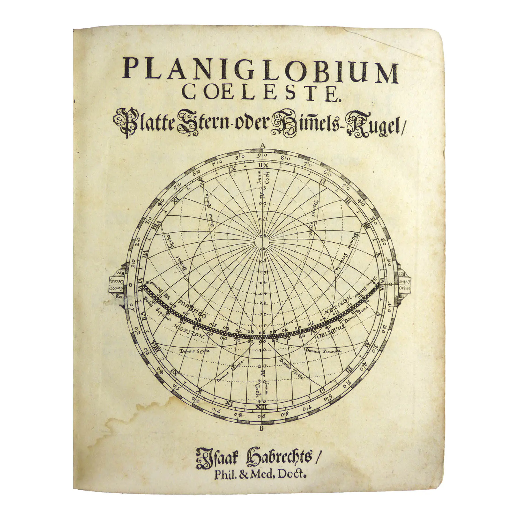 Planiglobium coeleste, et terrestre, (2)