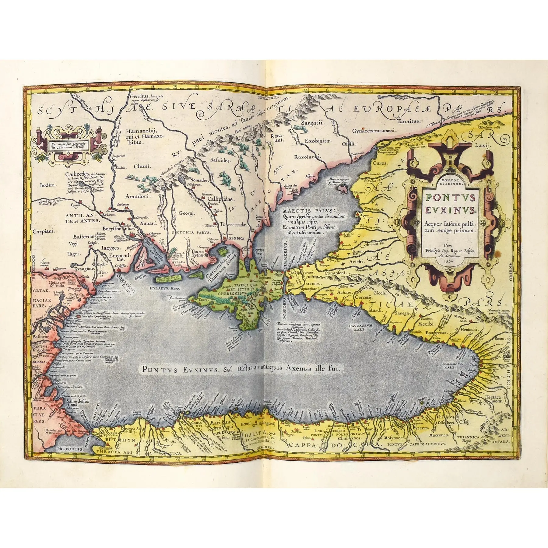 Theatrum orbis terrarum. – Parergon. – Nomenclator Ptolemaicus (8)
