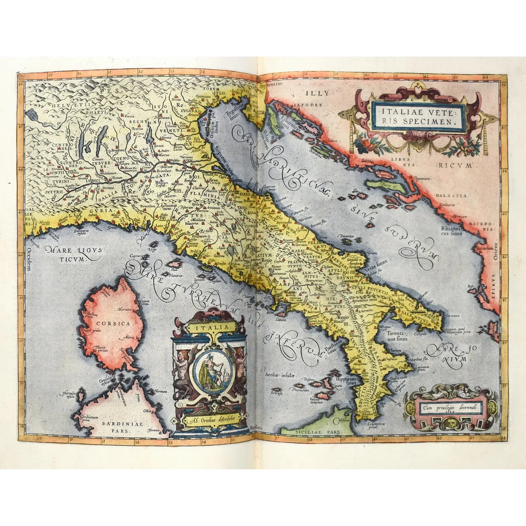 Theatrum orbis terrarum. – Parergon. – Nomenclator Ptolemaicus (7)