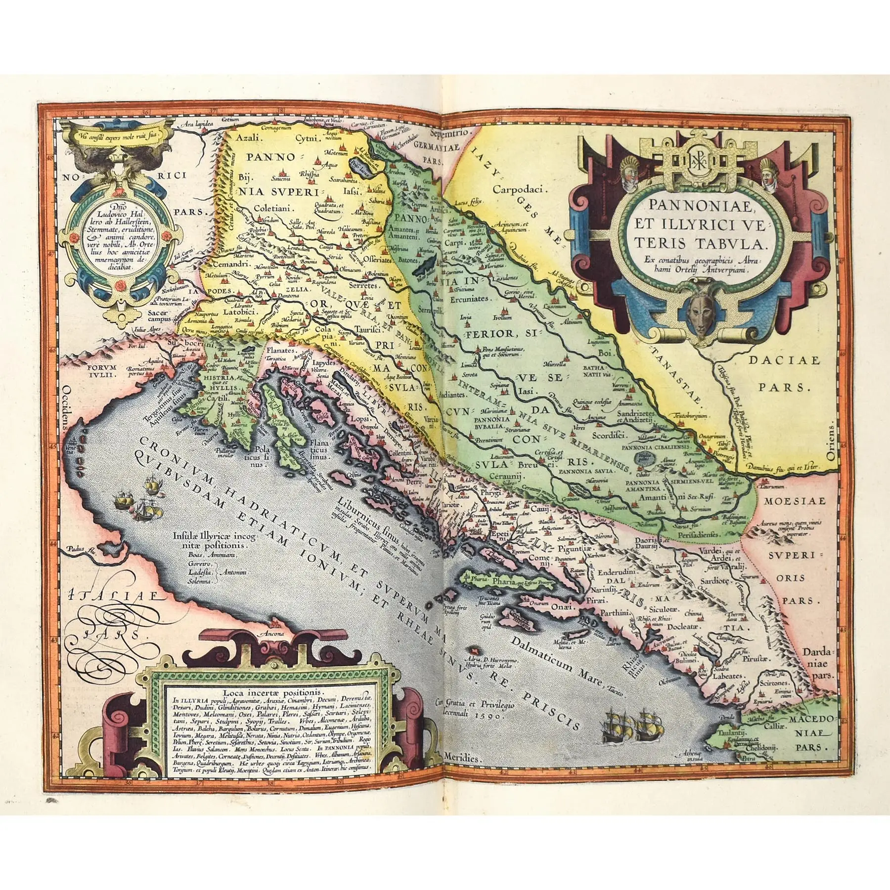Theatrum orbis terrarum. – Parergon. – Nomenclator Ptolemaicus (6)