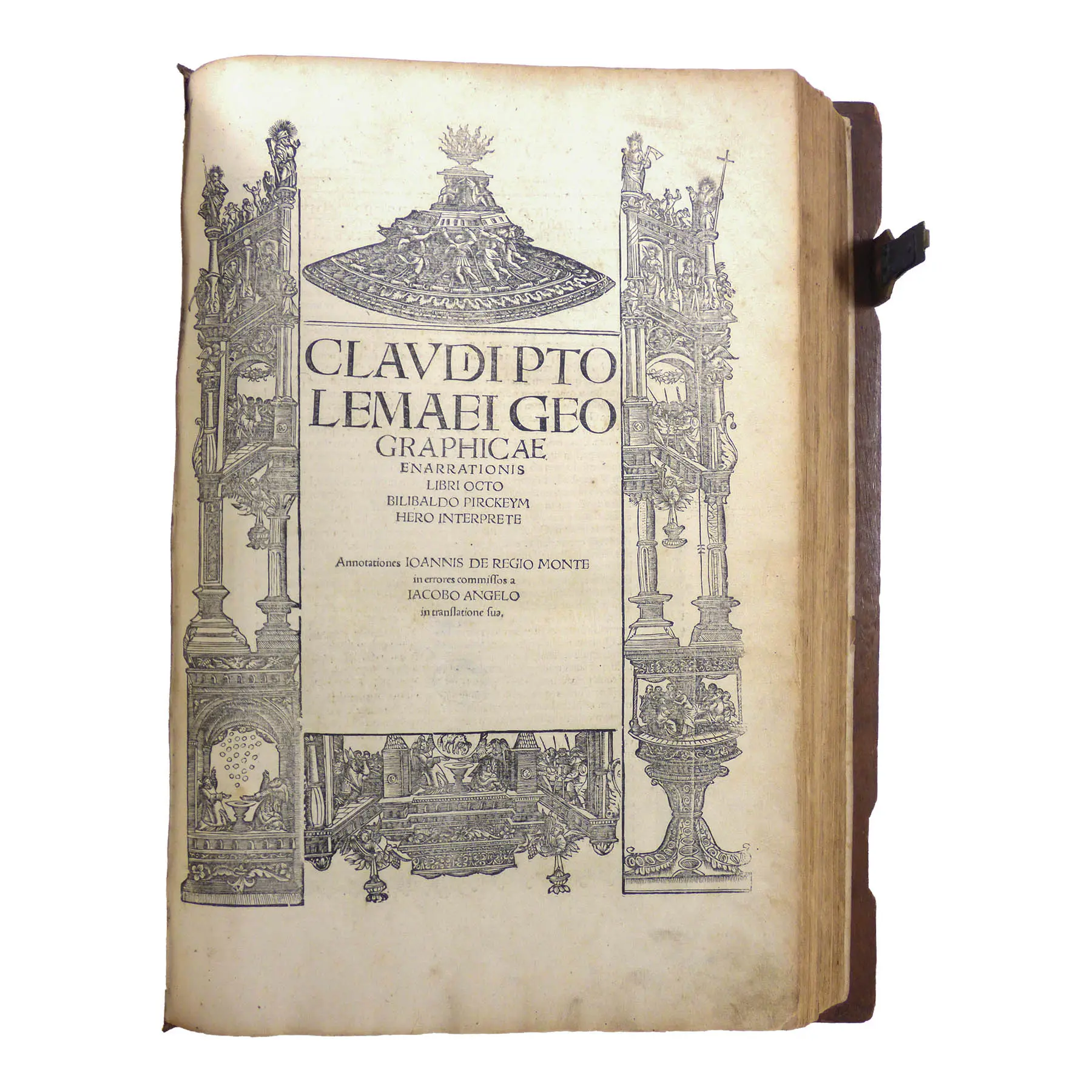 GEOGRAPHICAE ENARRATIONIS LIBRI OCTO BILIBALDO PIRCKEYMHERO INTERPRETE...