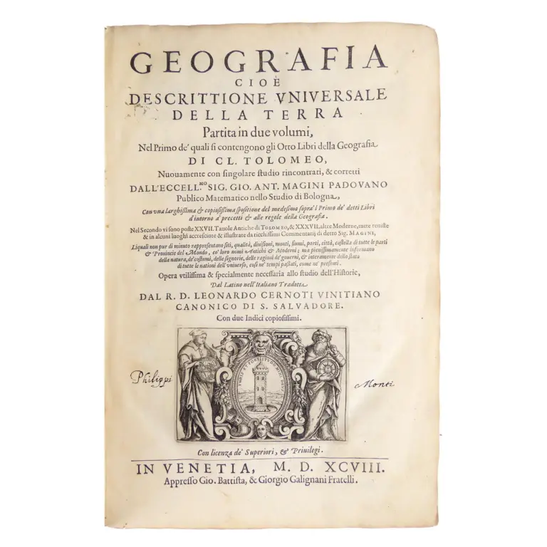 Geografia cioe Descrittione Universale della