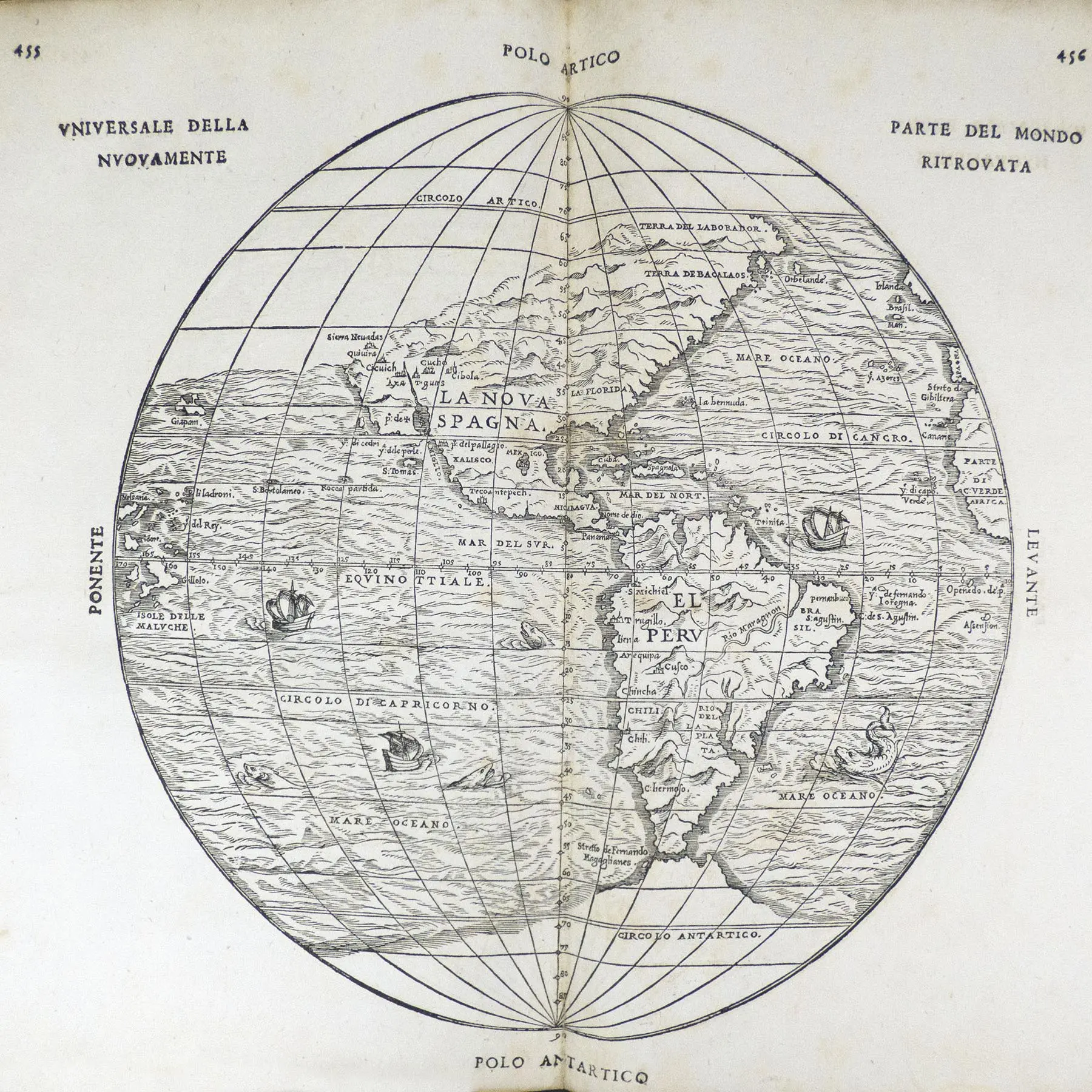 Delle Navigationi et Viaggi in Molti Luoghi Corretta, et Ampliata...