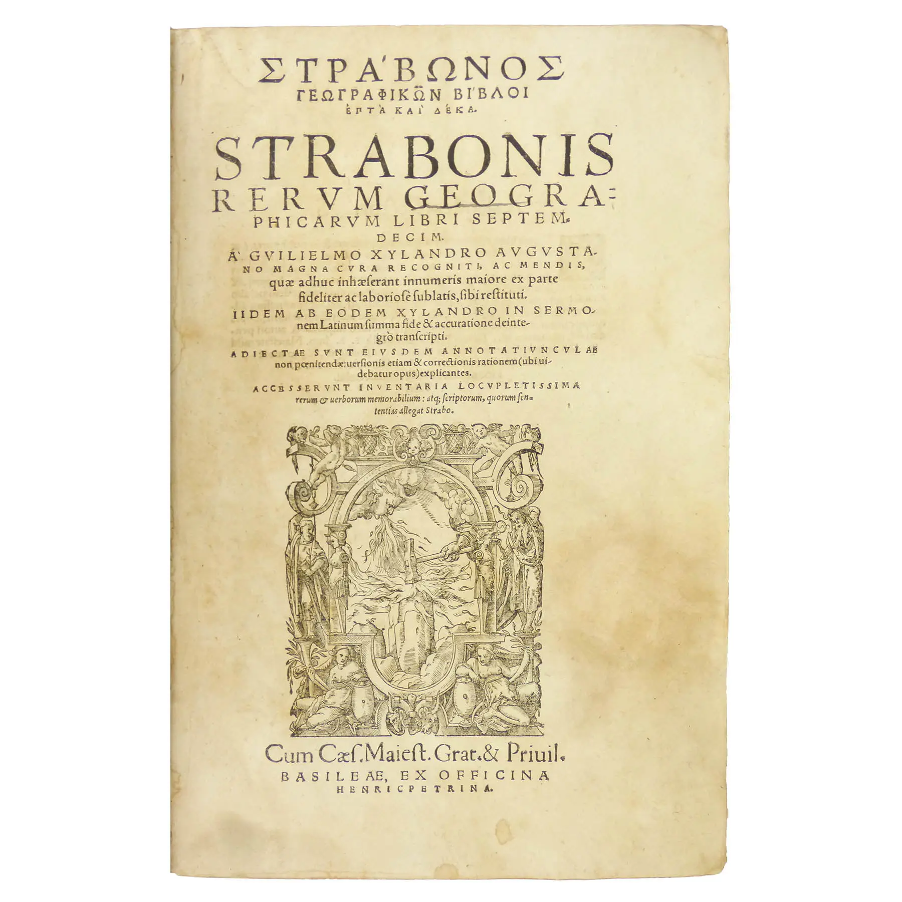 Rerum Geographicarum libri septemdecim. A’Guilielmo Xylandro Augusta (2)