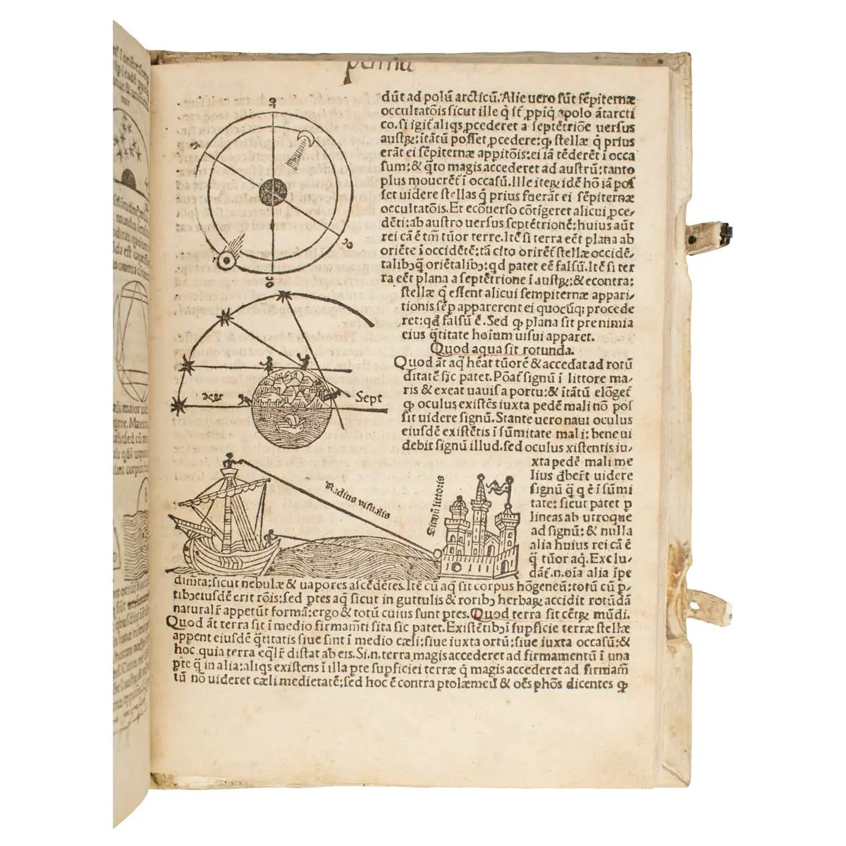 Sphaera Mundi compendium foeliceter inchoat. with Regiomontanus Disputationes and Puerbach Theoricae novae planetarum (4)