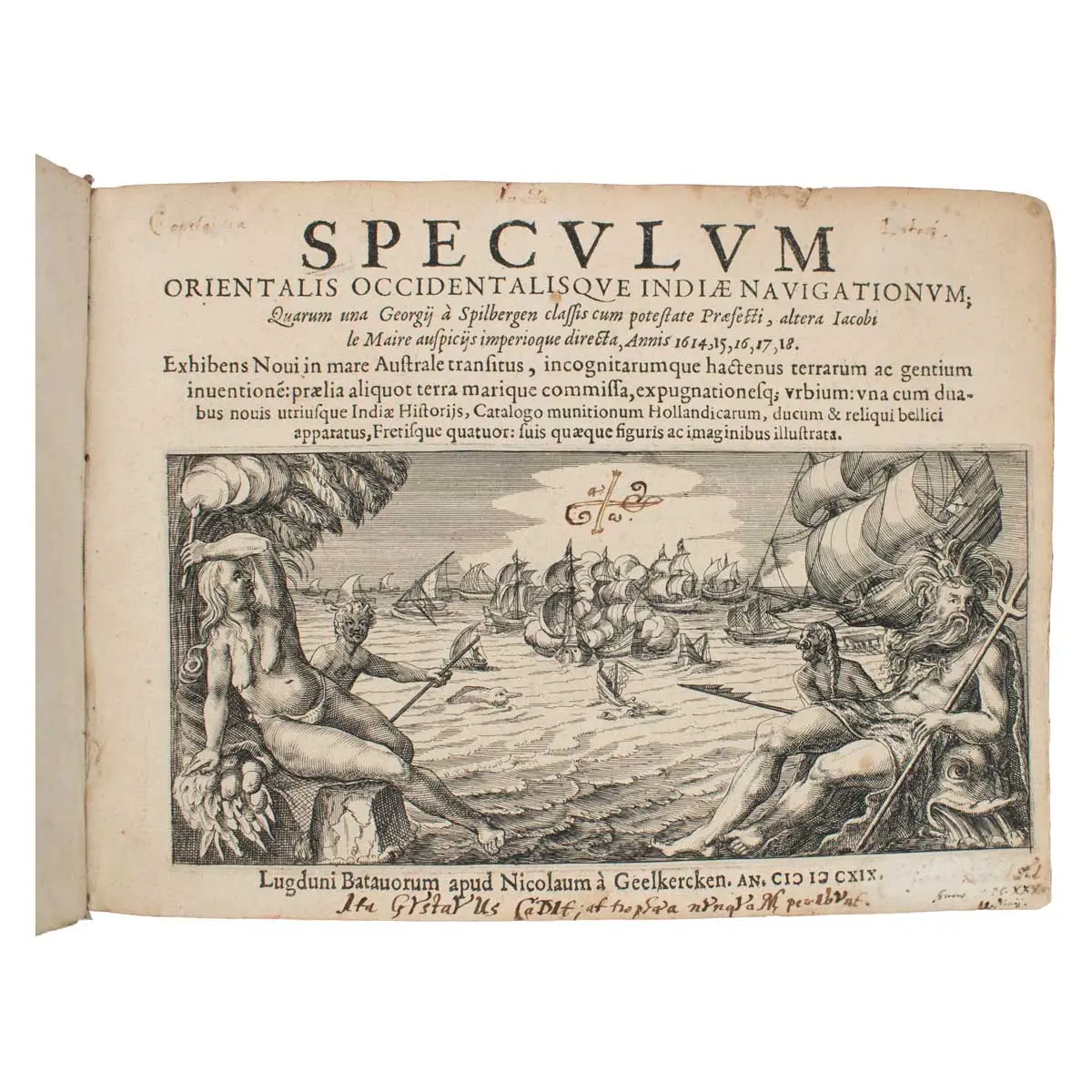 Speculum Orientalis Occidentalisque Indiae navigationum...