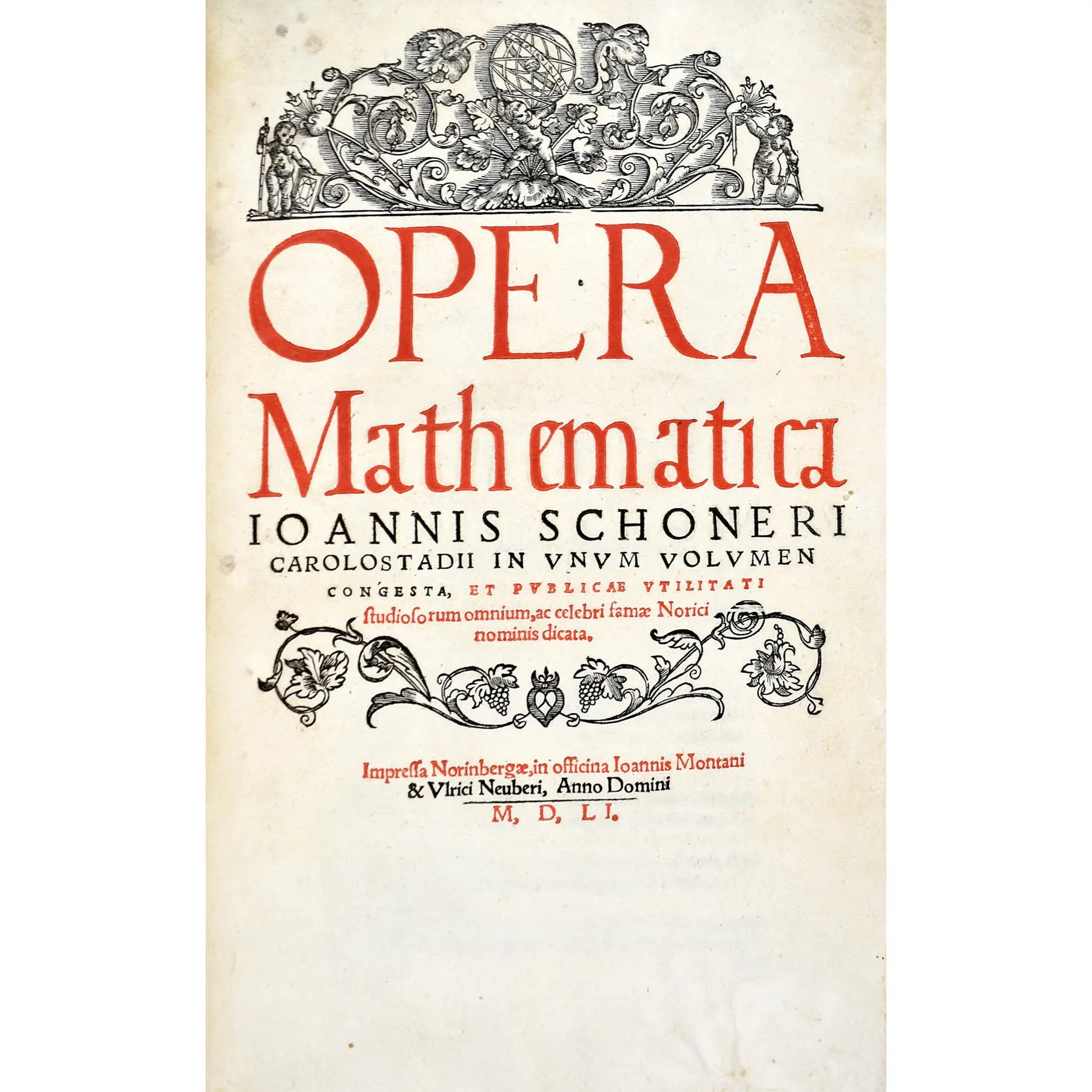 Opera Mathematica ..in unum volumen congesta (2)