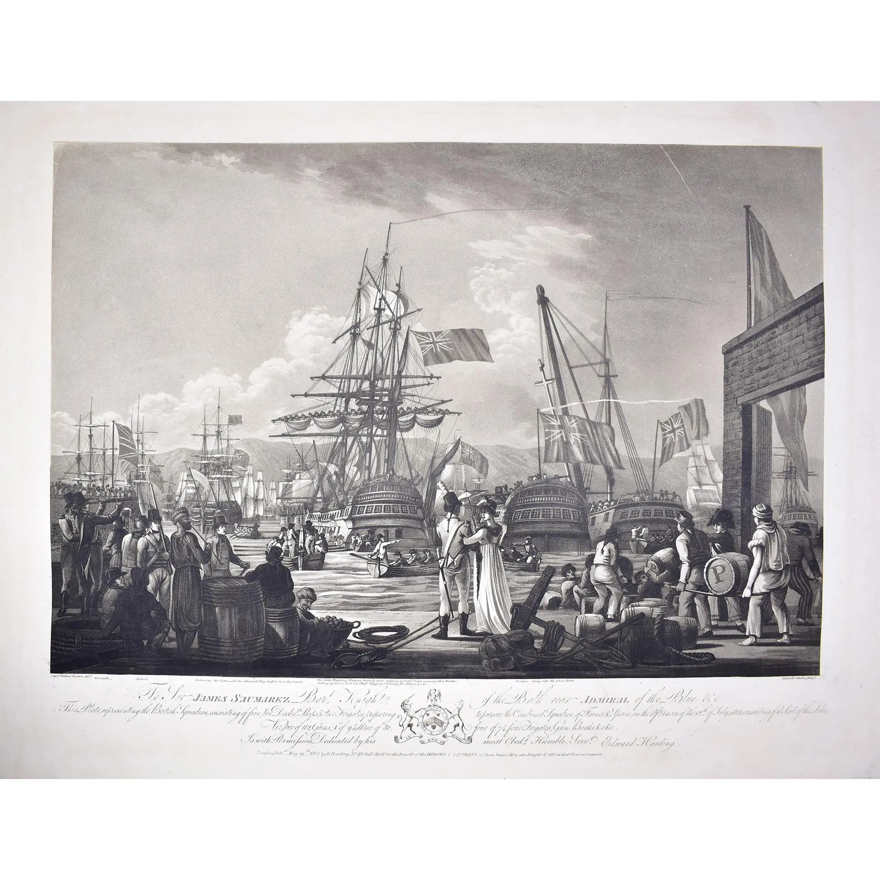 JAHLEEL SAUMAREZ`S ACTIONS OFF ALGECIRAS AND GIBRALTAR July 6 th and 12 th 1801 (2)
