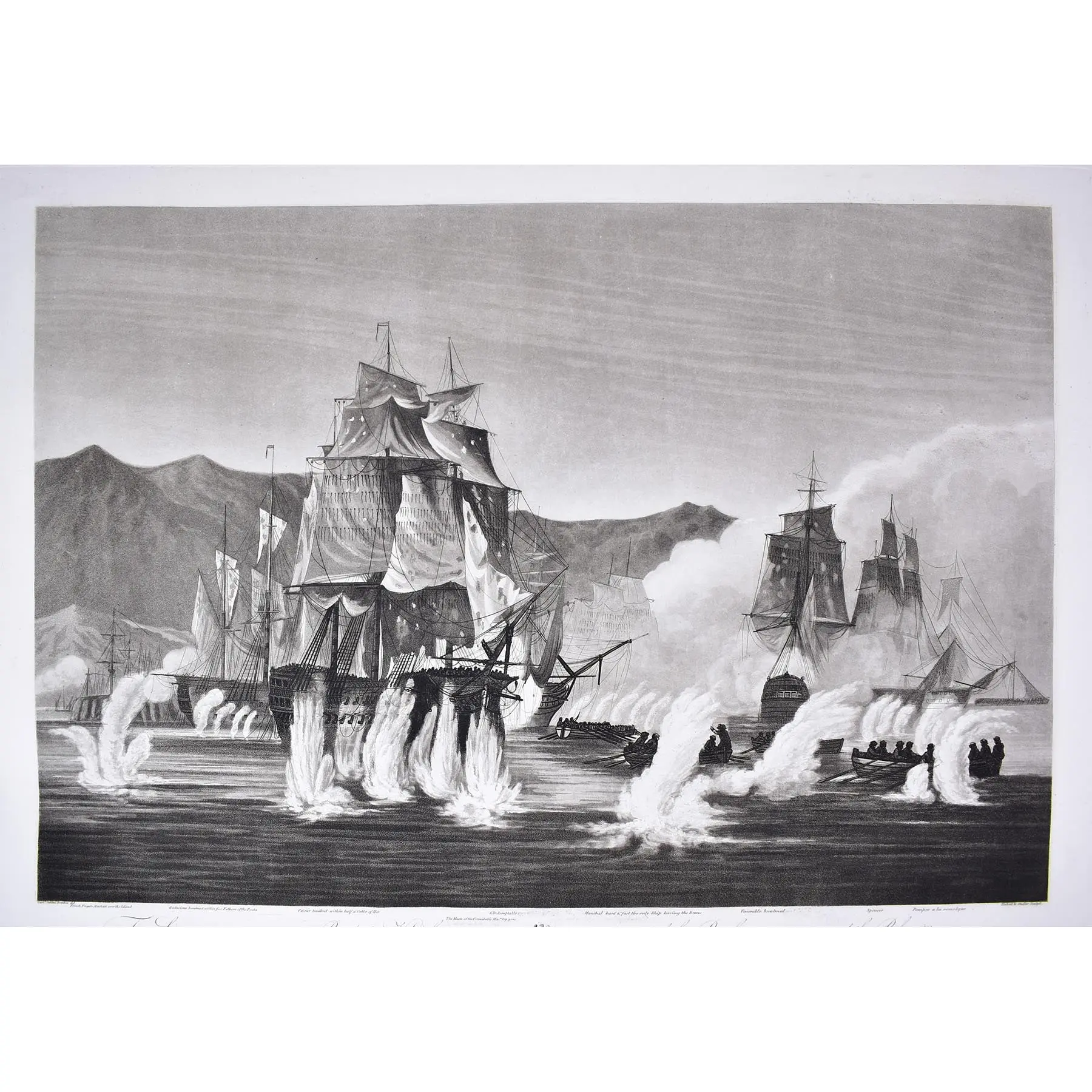 JAHLEEL SAUMAREZ`S ACTIONS OFF ALGECIRAS AND GIBRALTAR July 6 th and 12 th 1801