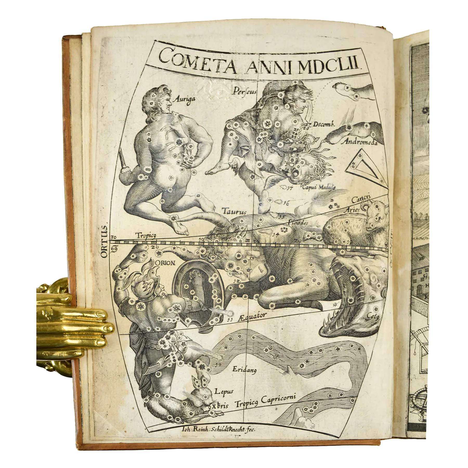 Speculum uranicum aquilae romanae sacrum das ist Him[m]els Spiegel darinnen ausser denen ordentlichen auch die ungewöhnlichen Erscheinungen des Himmels mit gebührenden Anfüuhrungen abgebildet (2)