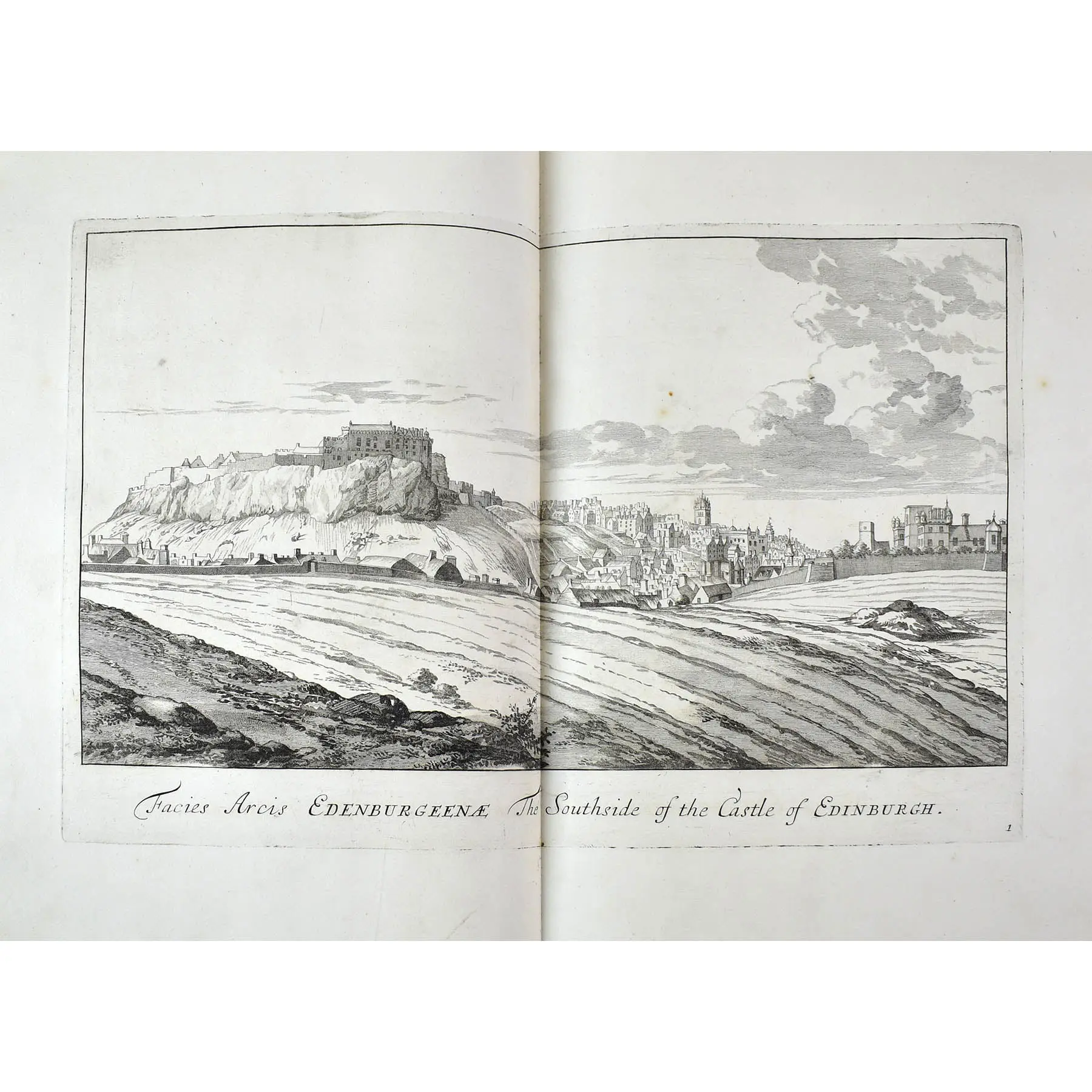 THEATRUM SCOTIAE,CONTAINING THE PROSPECTS OF THEIR MAJESTIES CASTLES AND PALACES :TOGETHER WITH THE MOST CONSIDERABLE TOWNS AND COLLEGES  (4)