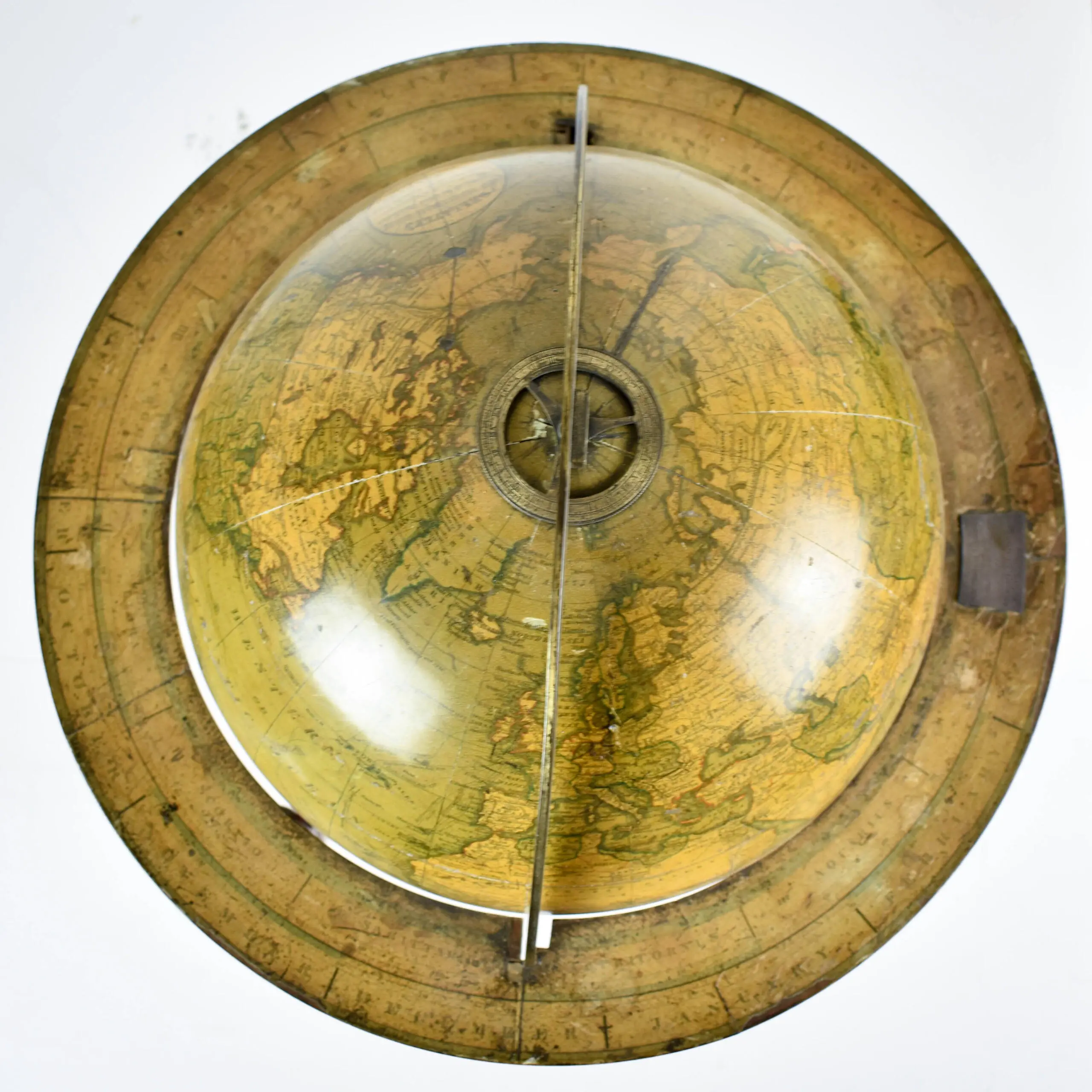  A Rare J Gellatly presentation 12-inch terrestrial table globe (3)