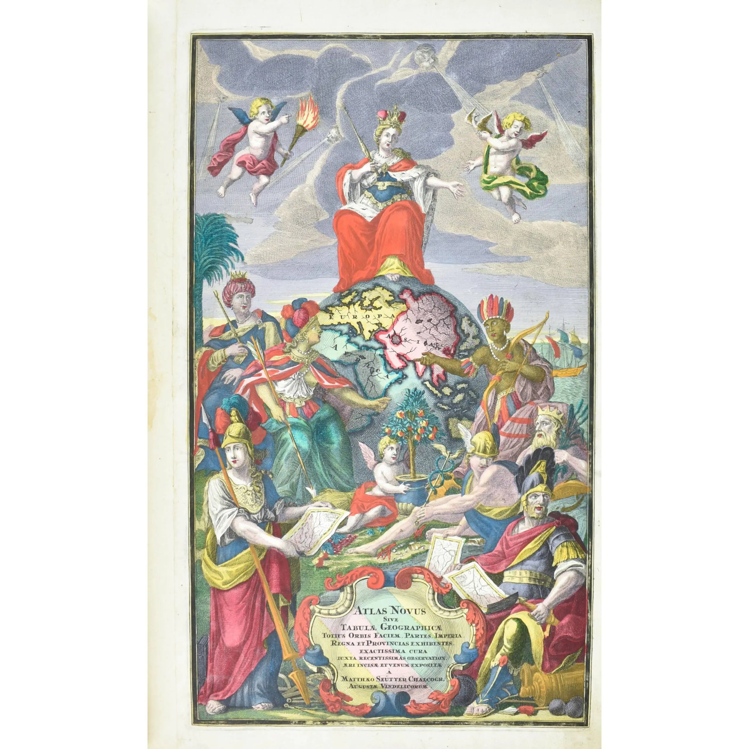 Atlas Novus Indicibus Instructus, oder Neuer mit Wort-Registern versehener Atlas… haupt-und Special-Tabellen (4)