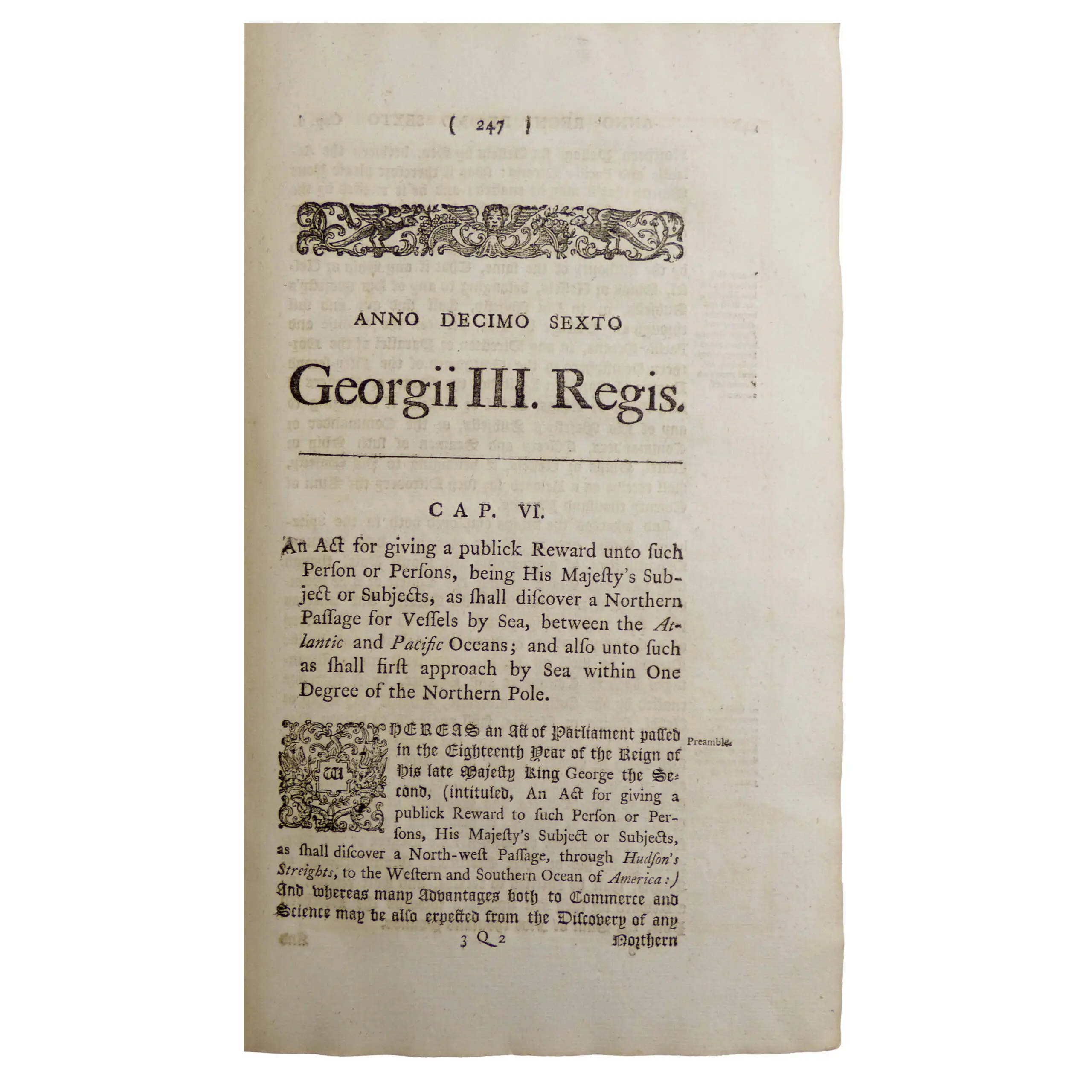 38 Acts in One Volume Complete as Index, each with a separate title page with the Royal Arms. Including Acts on Taxation, Recruitment in the Colonies, Surgeons & Barbers
