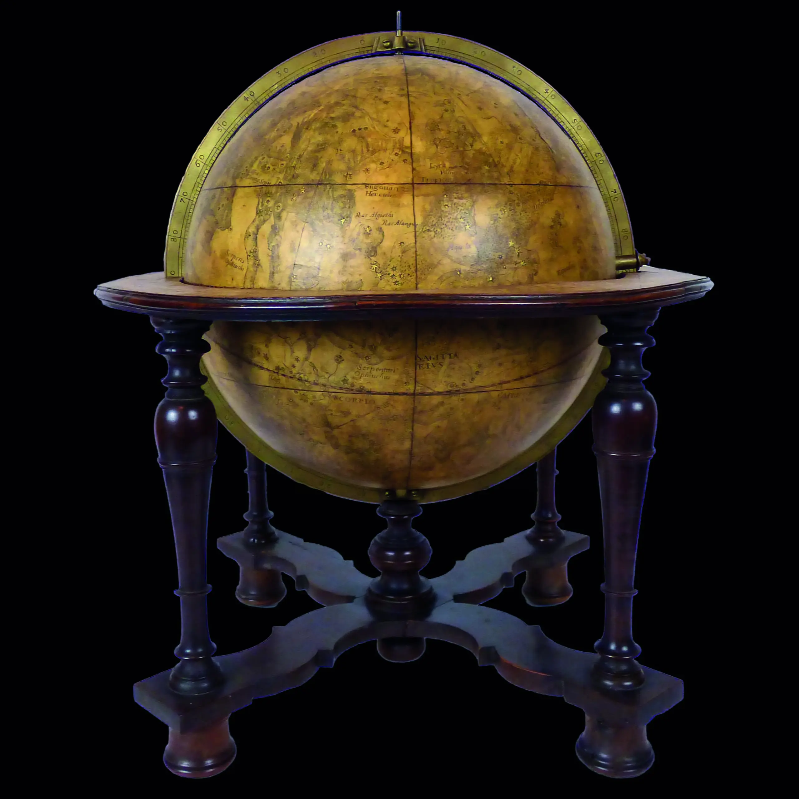AN IMPORTANT PAIR OF EARLY GLOBES (3)