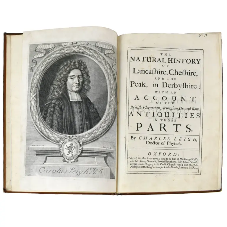 The Natural History of Lancashire, Cheshire, and in the Peak in Derbyshire, with an Account of the British, Phoenician, Armenian, Greek, and Roman Antiquities in those Parts.