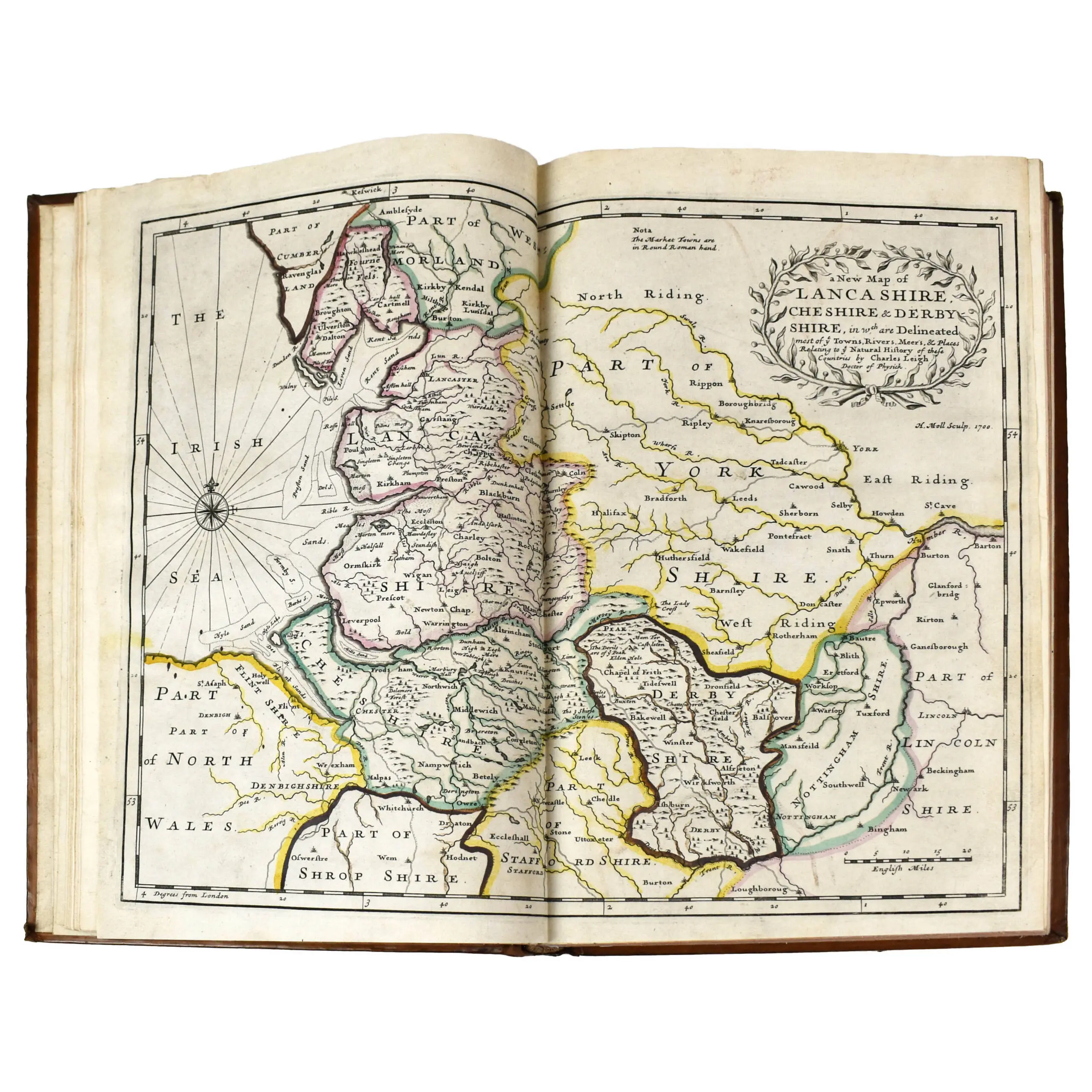 The Natural History of Lancashire, Cheshire, and in the Peak in Derbyshire, with an Account of the British, Phoenician, Armenian, Greek, and Roman Antiquities in those Parts (2)