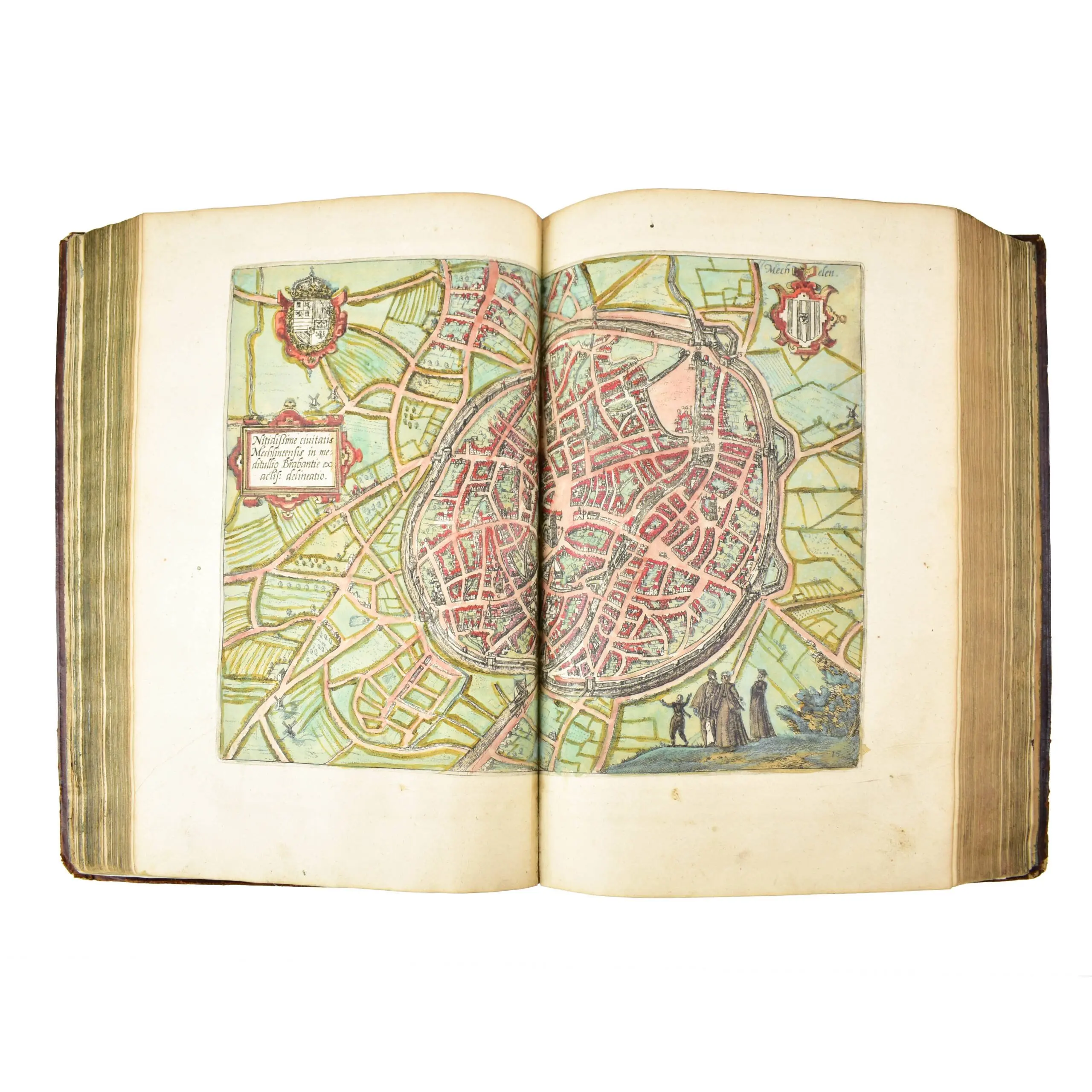 Descrittione di tutti i Paesi Bassi, altrimenti detti Germania Inferiore. Con tutte le carte di Geographia del paese, &c colitratto al naturale di molte terre principali… (7)