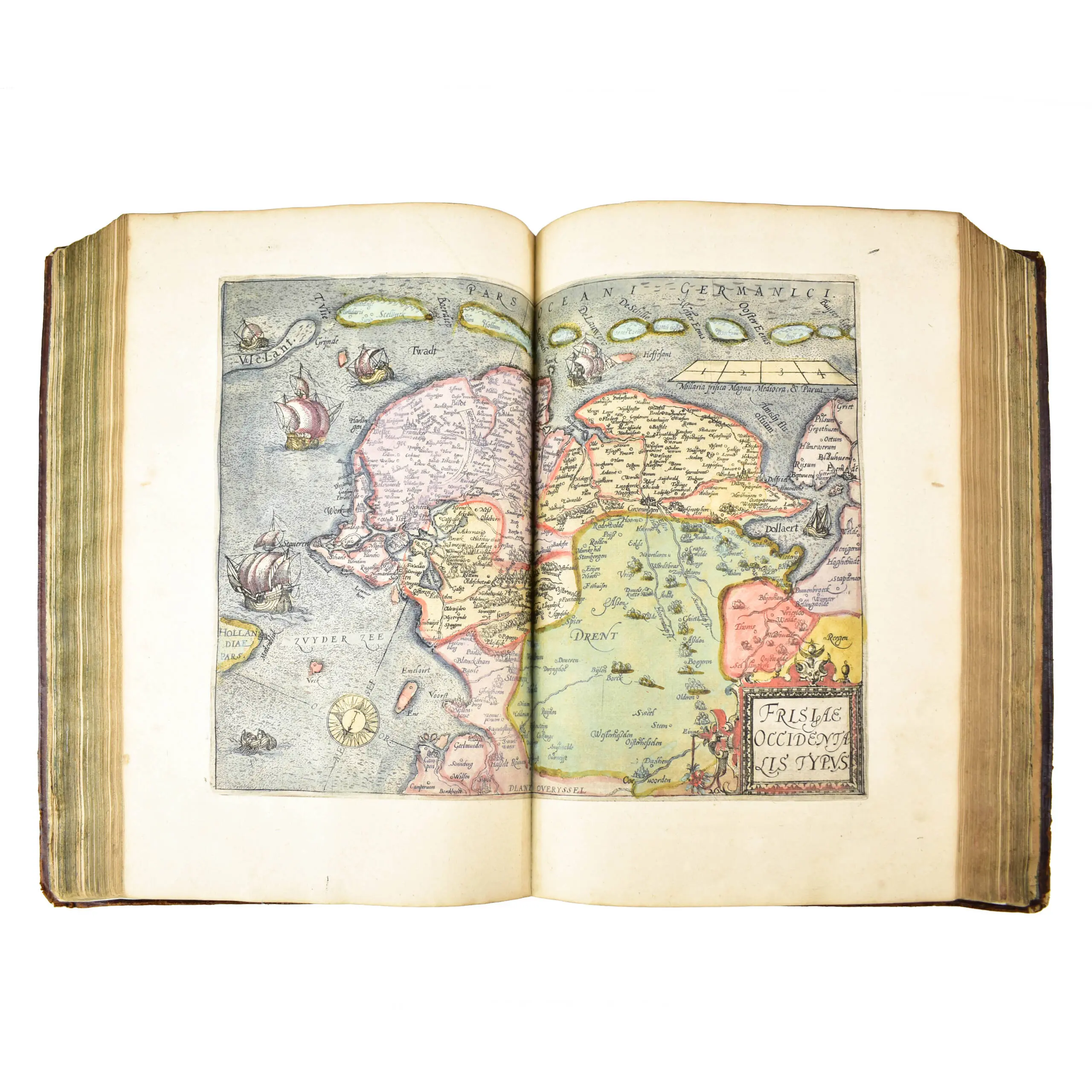 Descrittione di tutti i Paesi Bassi, altrimenti detti Germania Inferiore. Con tutte le carte di Geographia del paese, &c colitratto al naturale di molte terre principali… (6)