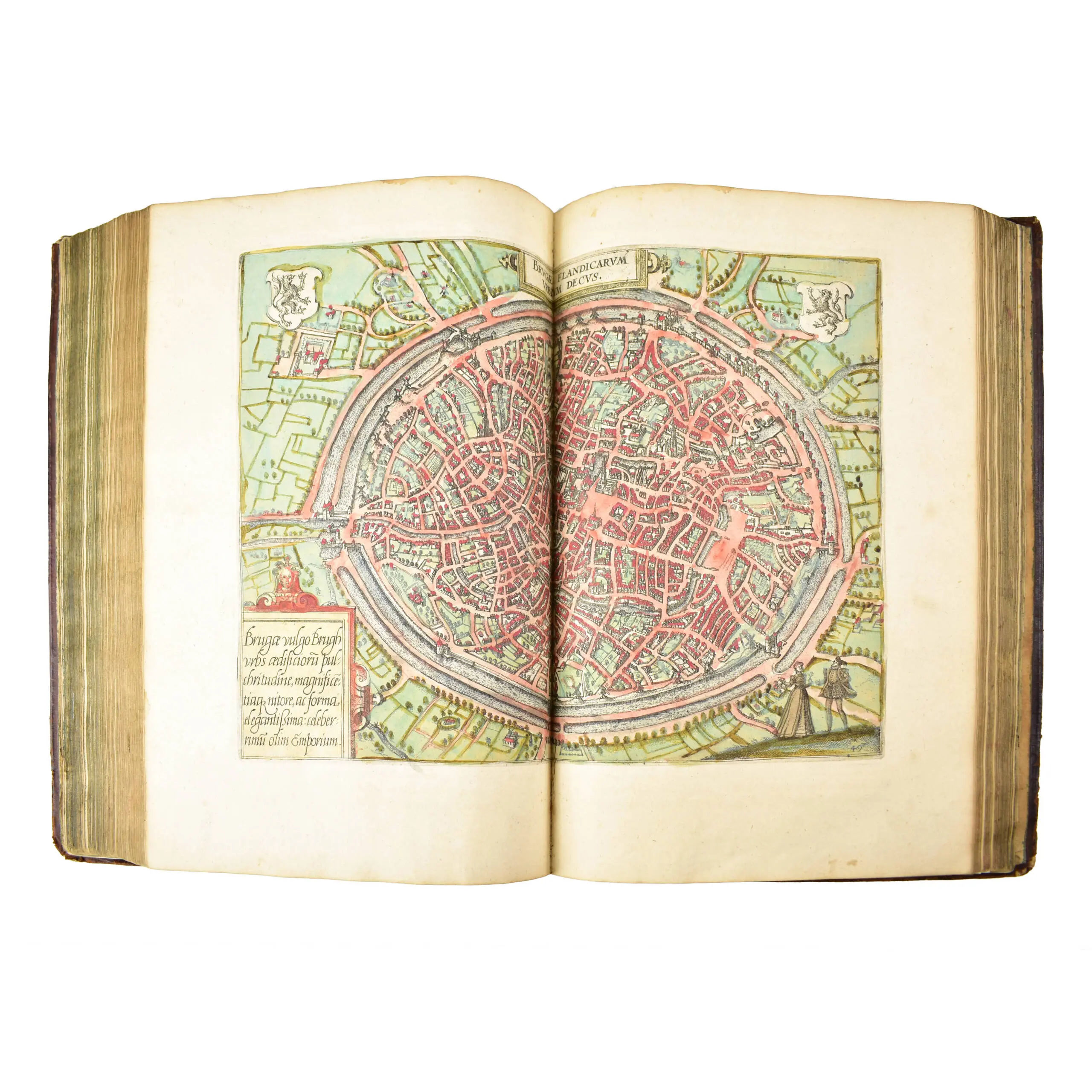 Descrittione di tutti i Paesi Bassi, altrimenti detti Germania Inferiore. Con tutte le carte di Geographia del paese, &c colitratto al naturale di molte terre principali… (4)