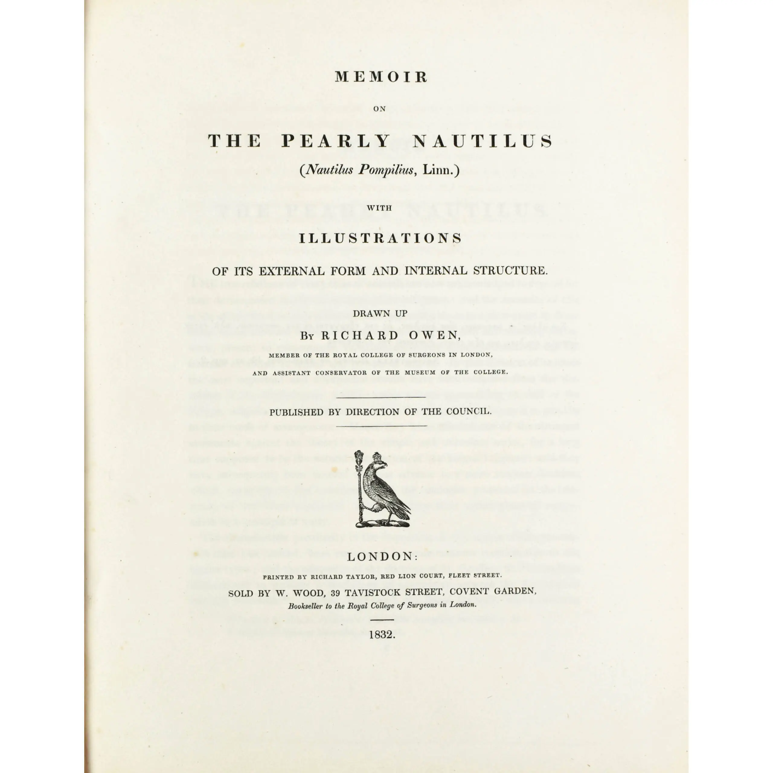 Memoir on the Pearly Nautilus (Nautilus Pompilius, Linn) with illustrations on its external form and internal structure (2)