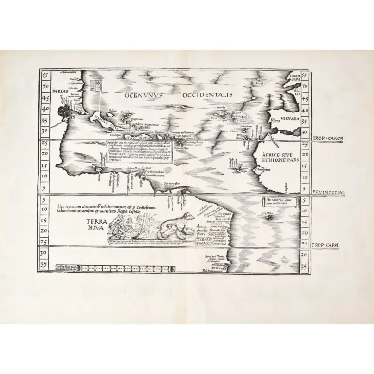 Oceani Ocidentalis seu Terre Nove Tabula. [Terra Nova].