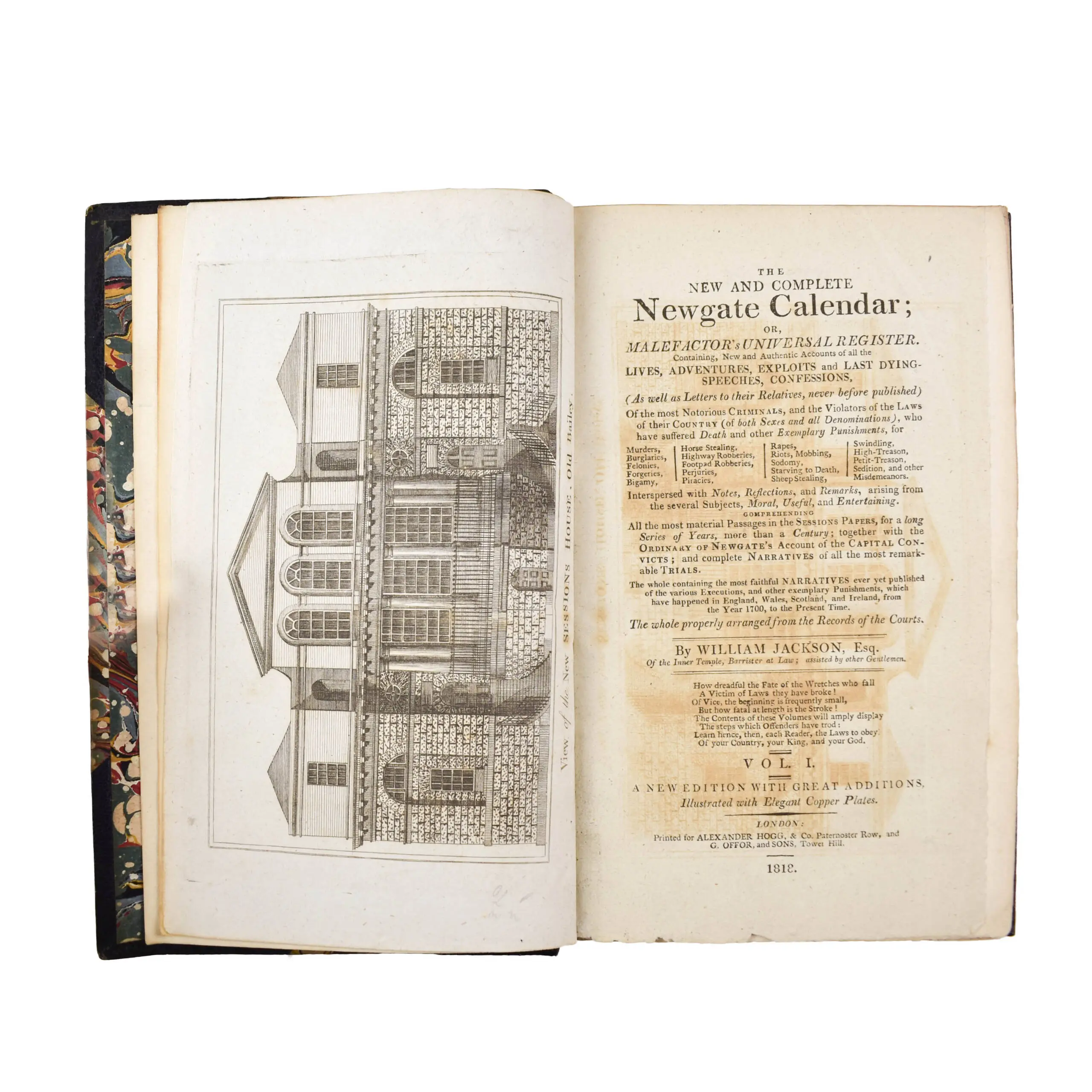 The New and Complete Newgate Calendar: or, Malefactor’s universal register: containing, new and authentic accounts of all lives, adventures, exploits and last dying speeches, confessions … (2)