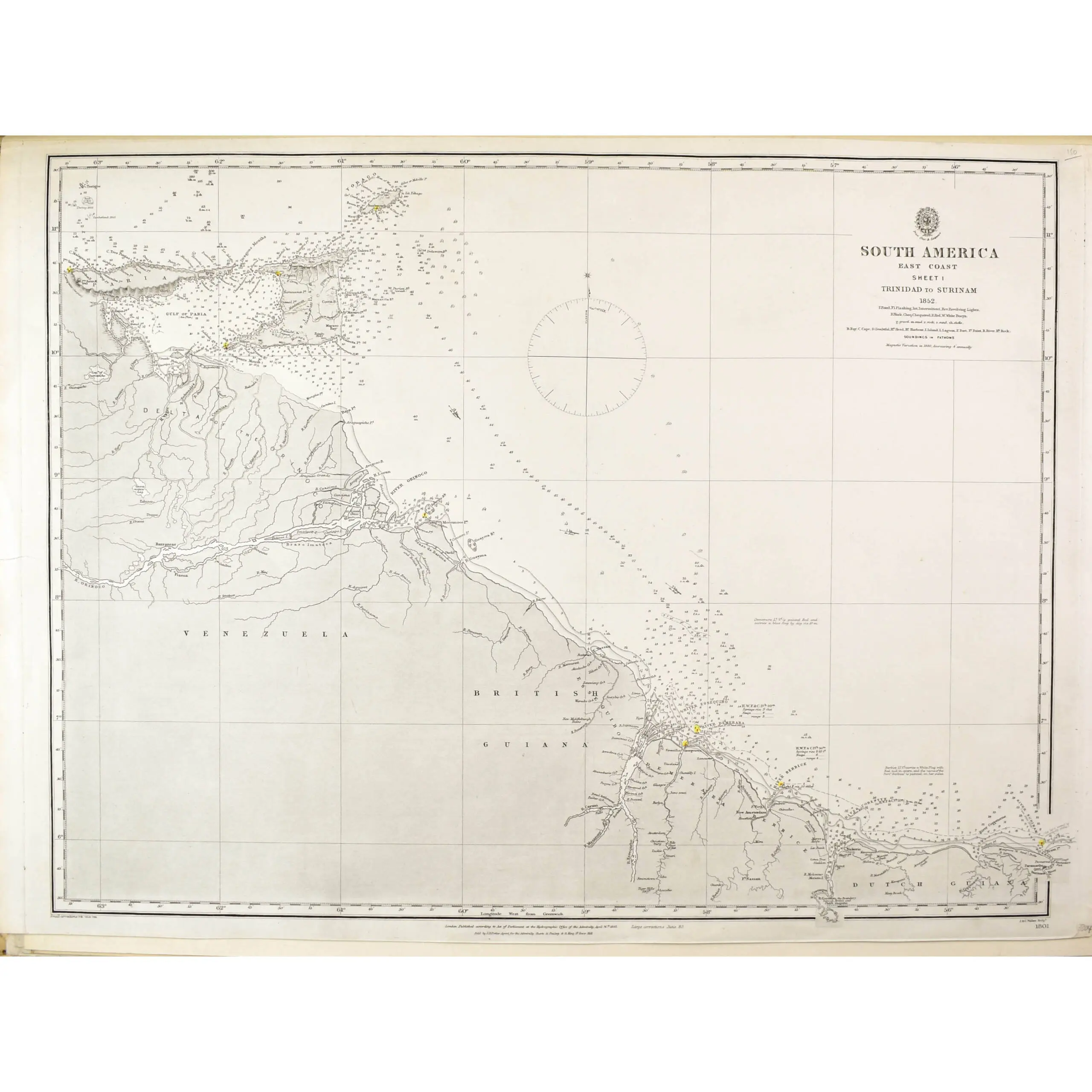 The Americas. Atlas of Maritime Charts published by the Admiralty and Depot Generale de la Marine (4)