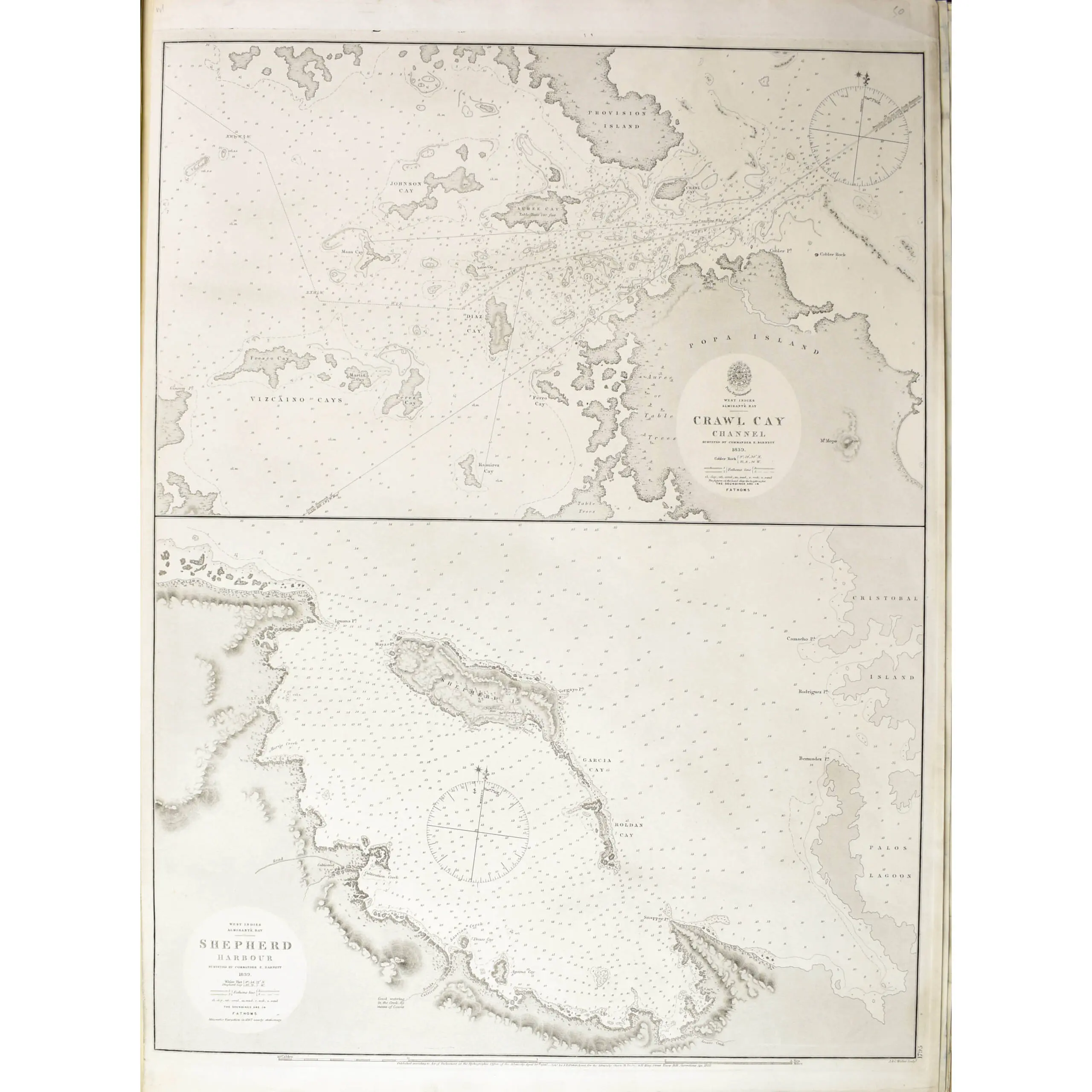 The Americas. Atlas of Maritime Charts published by the Admiralty and Depot Generale de la Marine (3)