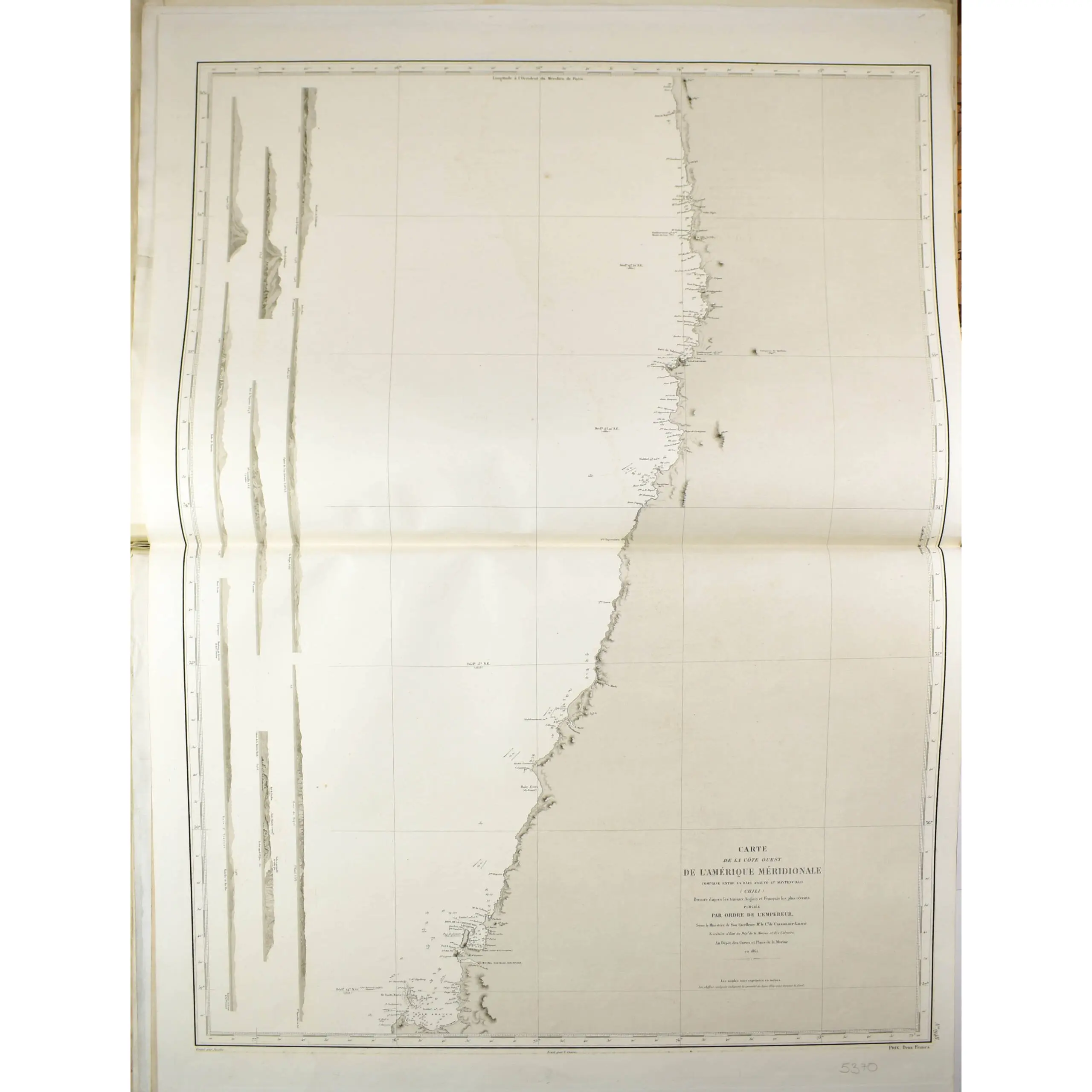 The Americas. Atlas of Maritime Charts published by the Admiralty and Depot Generale de la Marine (2)