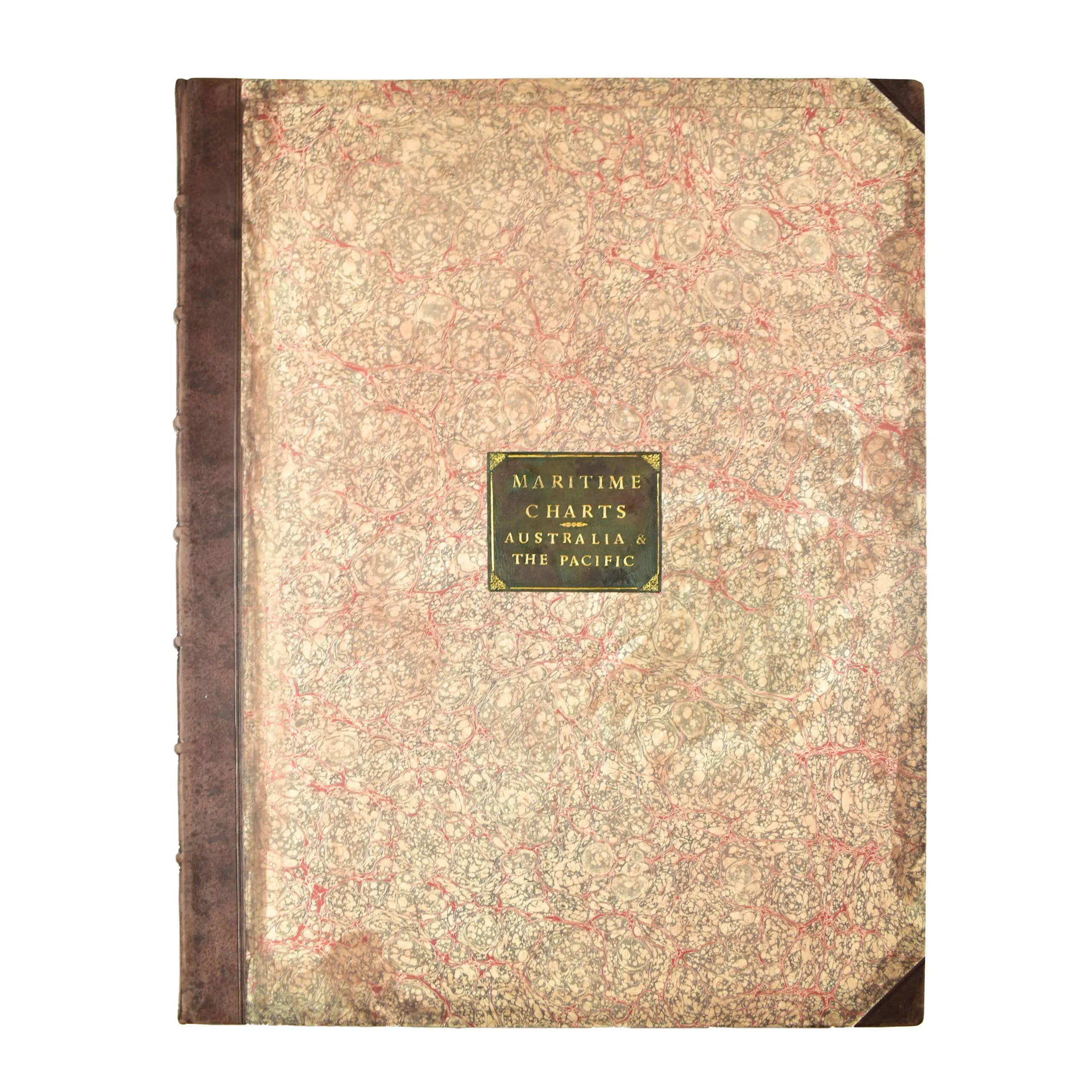 Australia and the Pacific. Atlas of Maritime Charts Published by The British Admiralty.