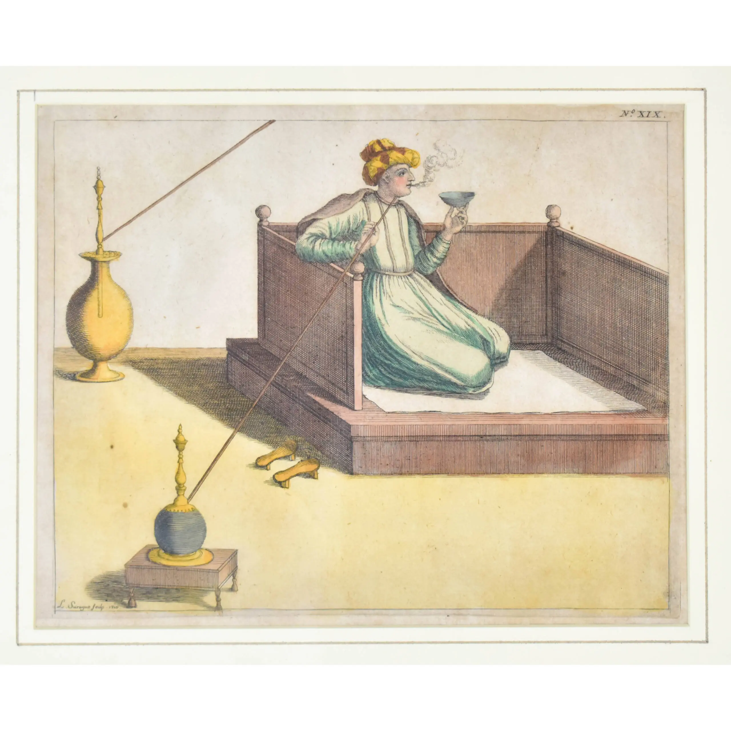Four Engravings of Persian Customs and Costumes (3)