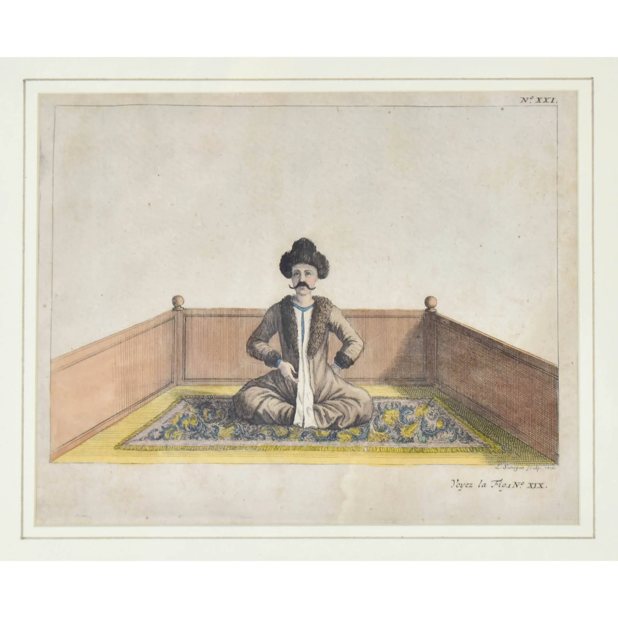 Four Engravings of Persian Customs and Costumes (4)