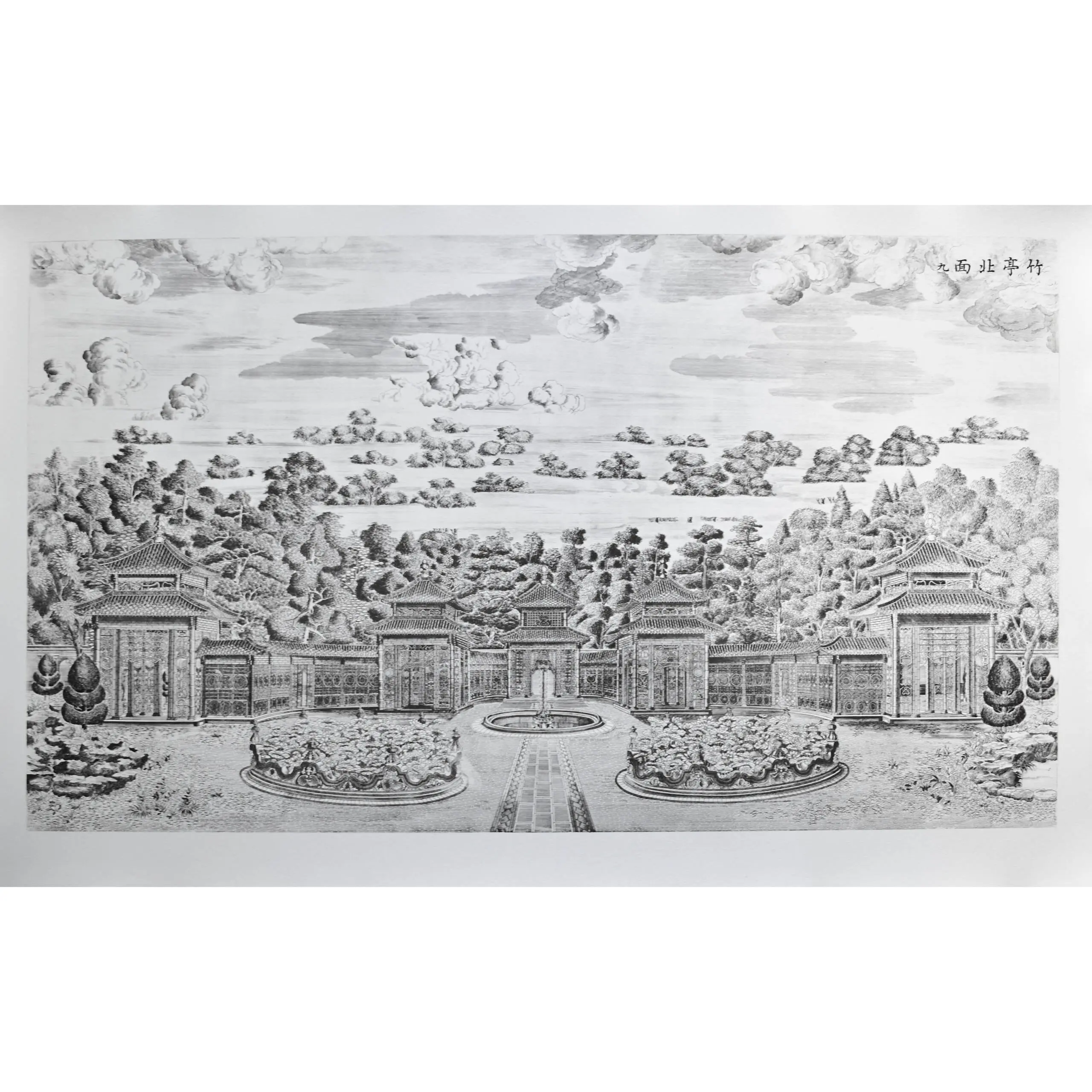 The Twenty Views of the European Palaces of the Yuanmingyuan (3)