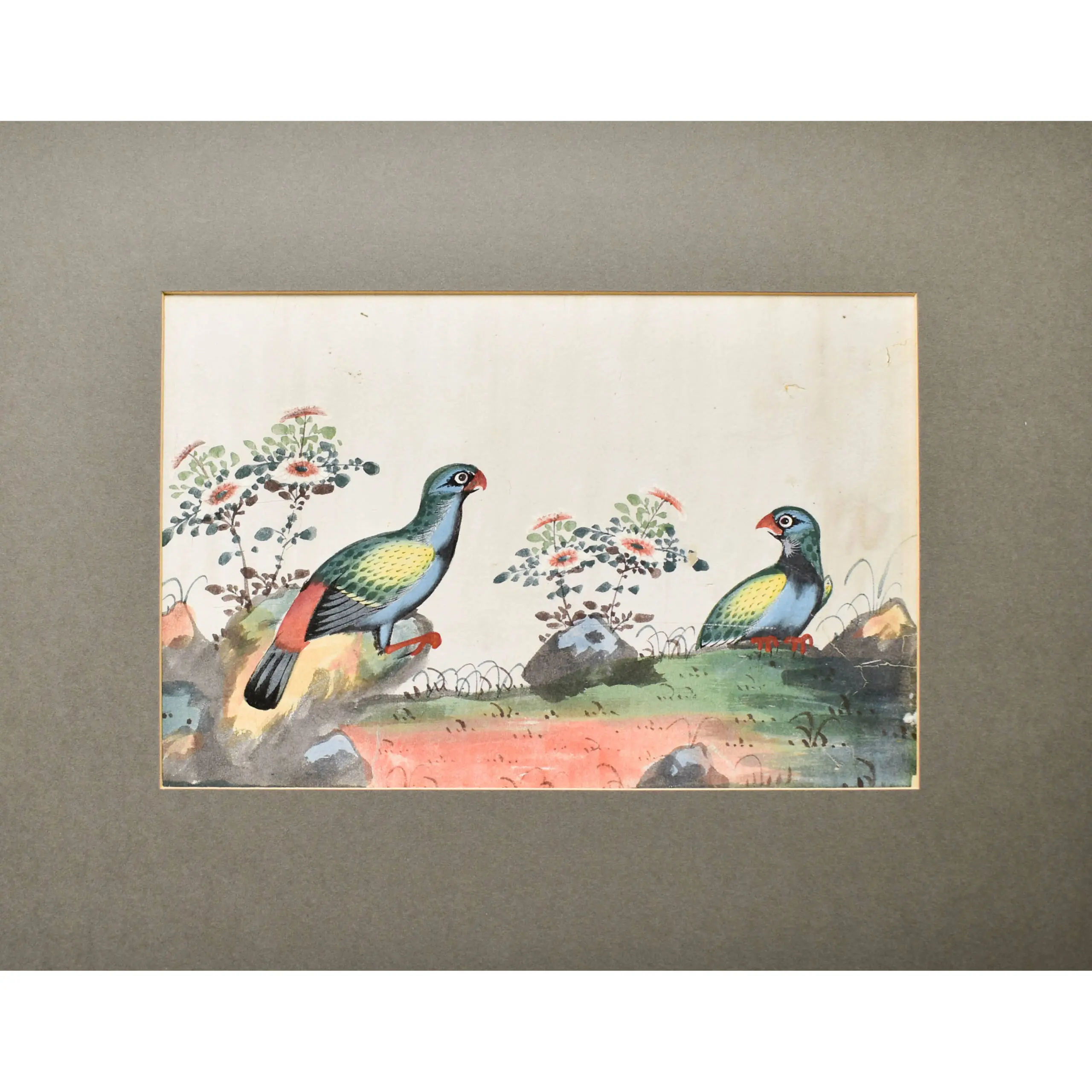 Four Watercolours of Chinese Birds (2)