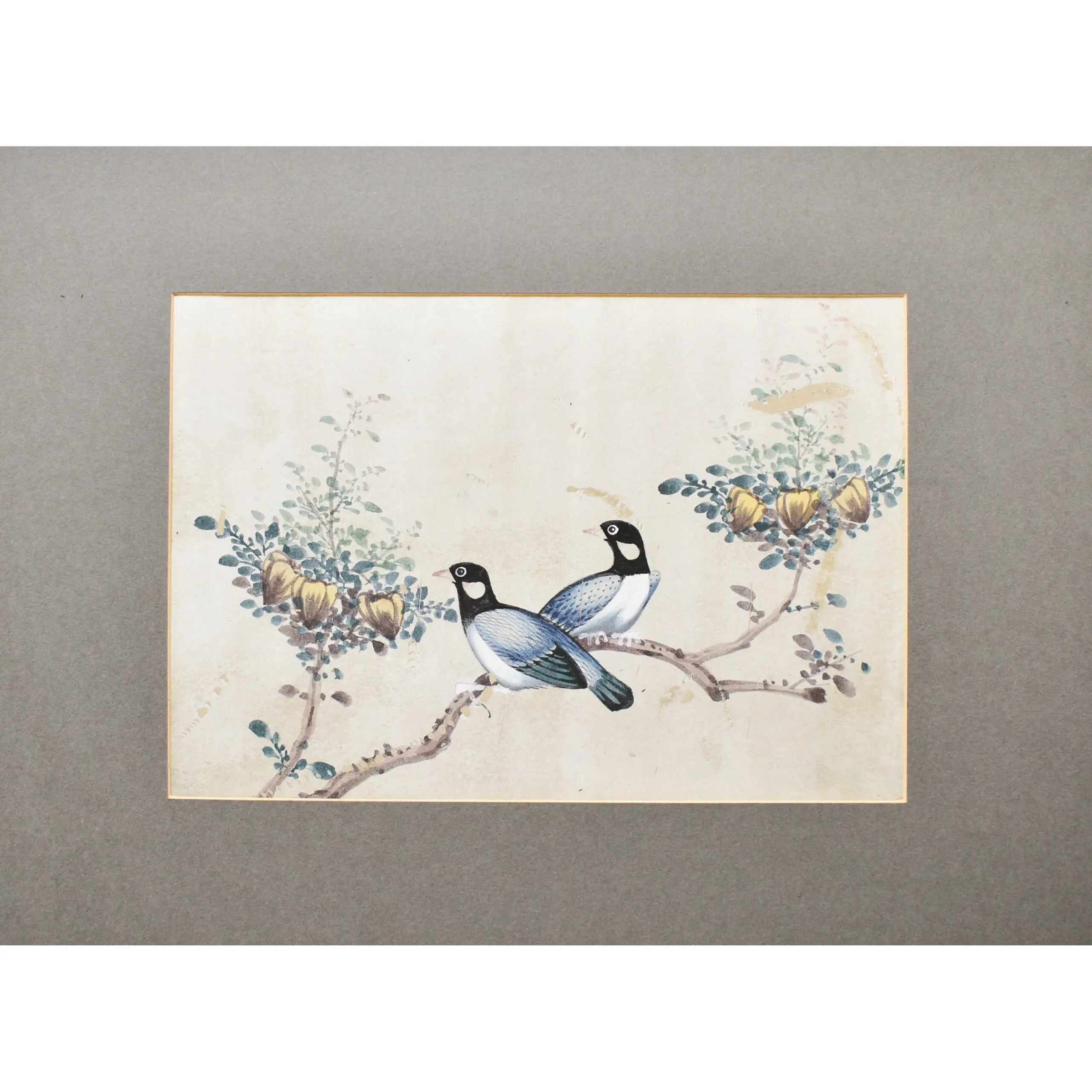 Four Watercolours of Chinese Birds (4)