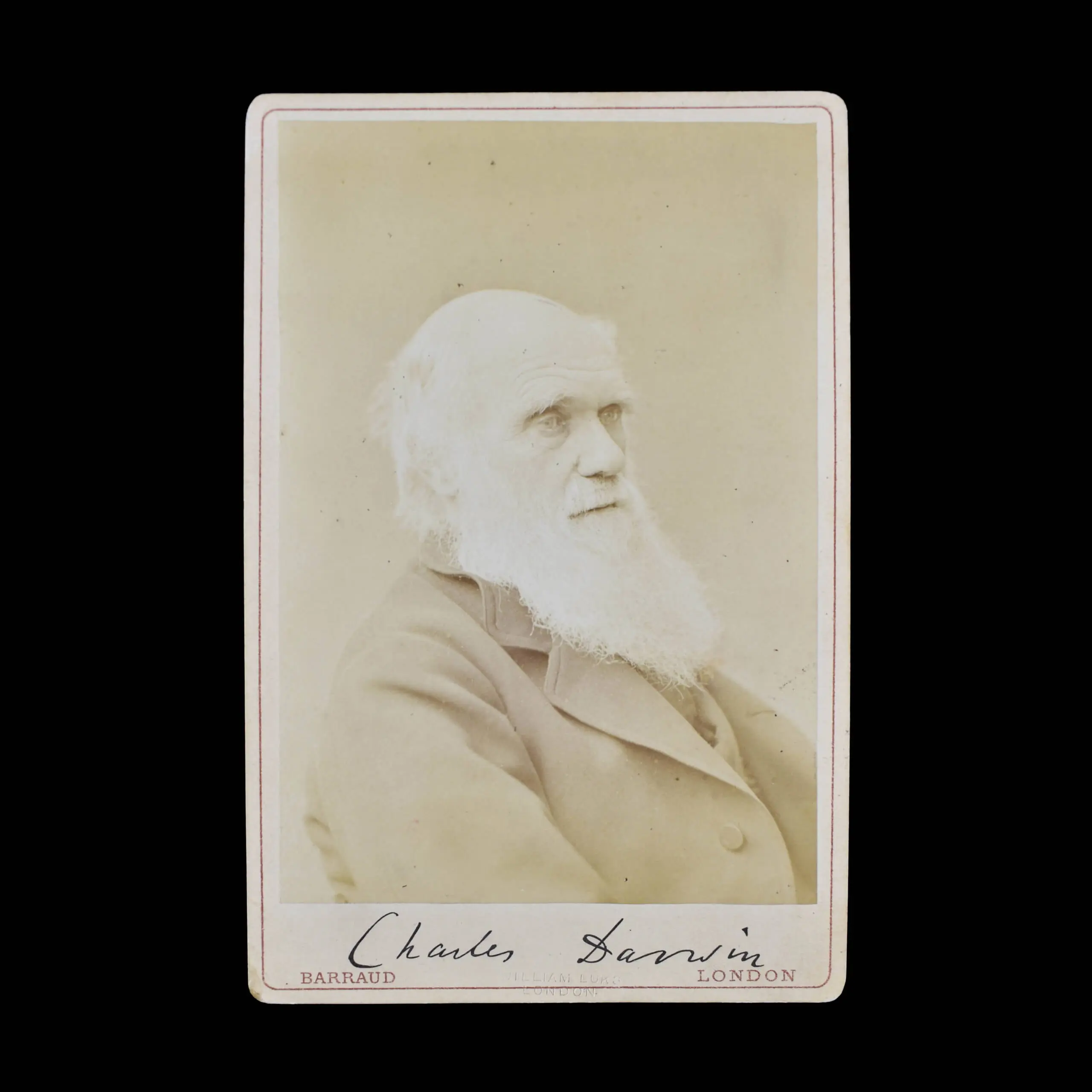 COLLECTION OF DARWIN & HUXLEY  PHOTOGRAPHS (3)