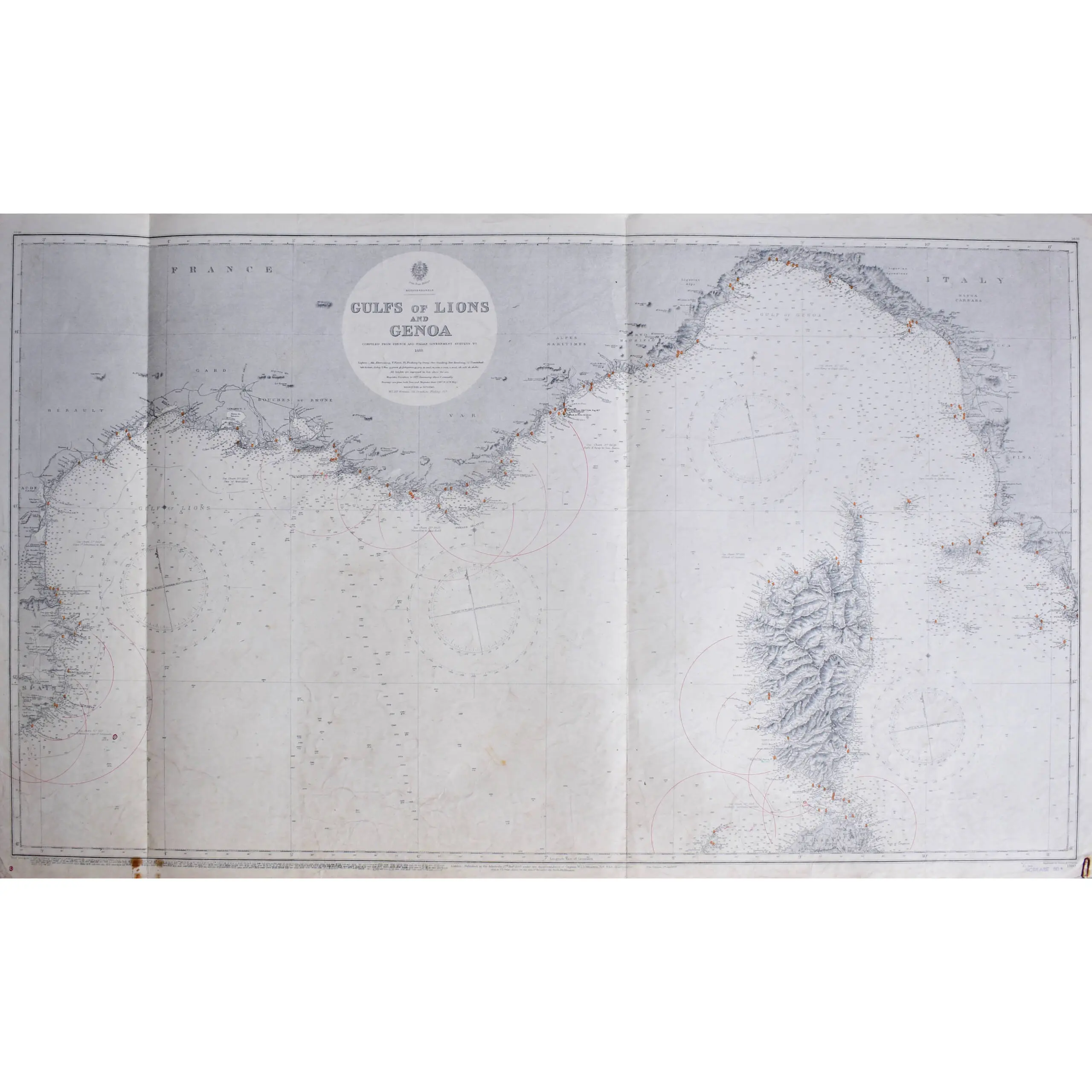 A Large Collection of Maritime Coastal Charts of Europe, Including the Mediterranean and the Black Sea (3)