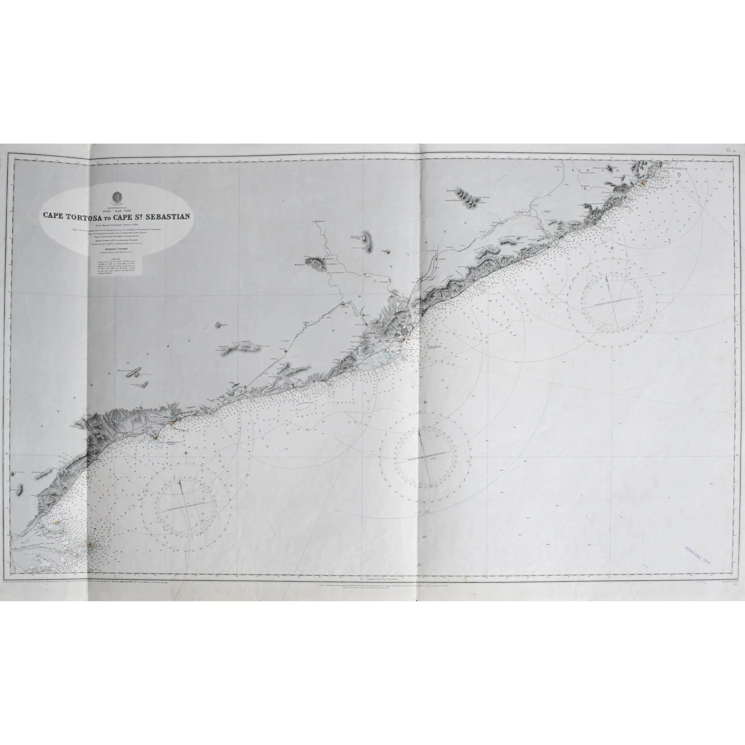 A Large Collection of Maritime Coastal Charts of Europe, Including the Mediterranean and the Black Sea (2)