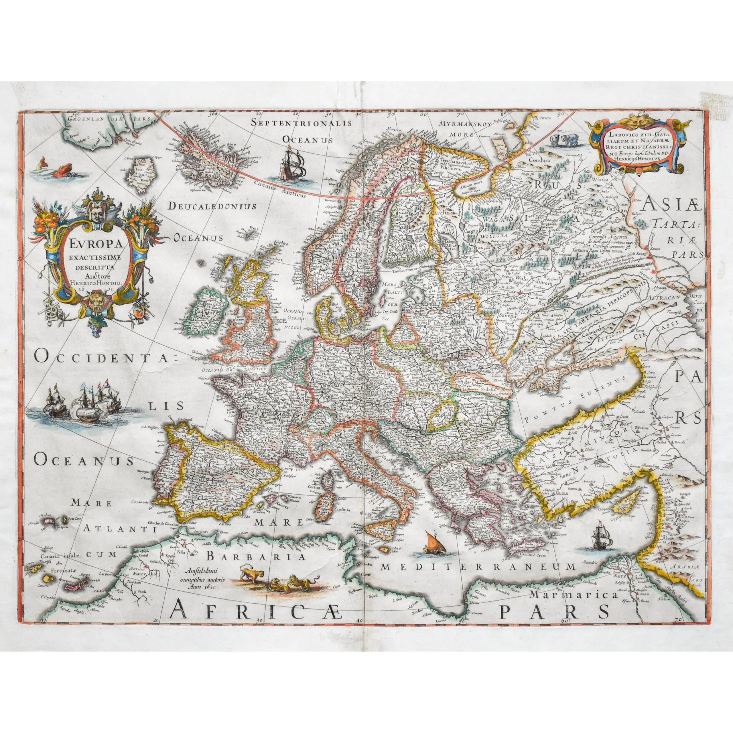 Europa exatissime descripta auctore