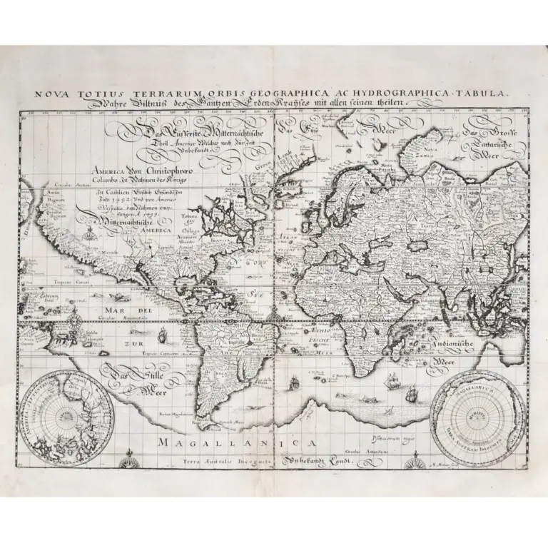 Nova Totius Terrarum Orbis Geographica ac Hydrographica Tabula