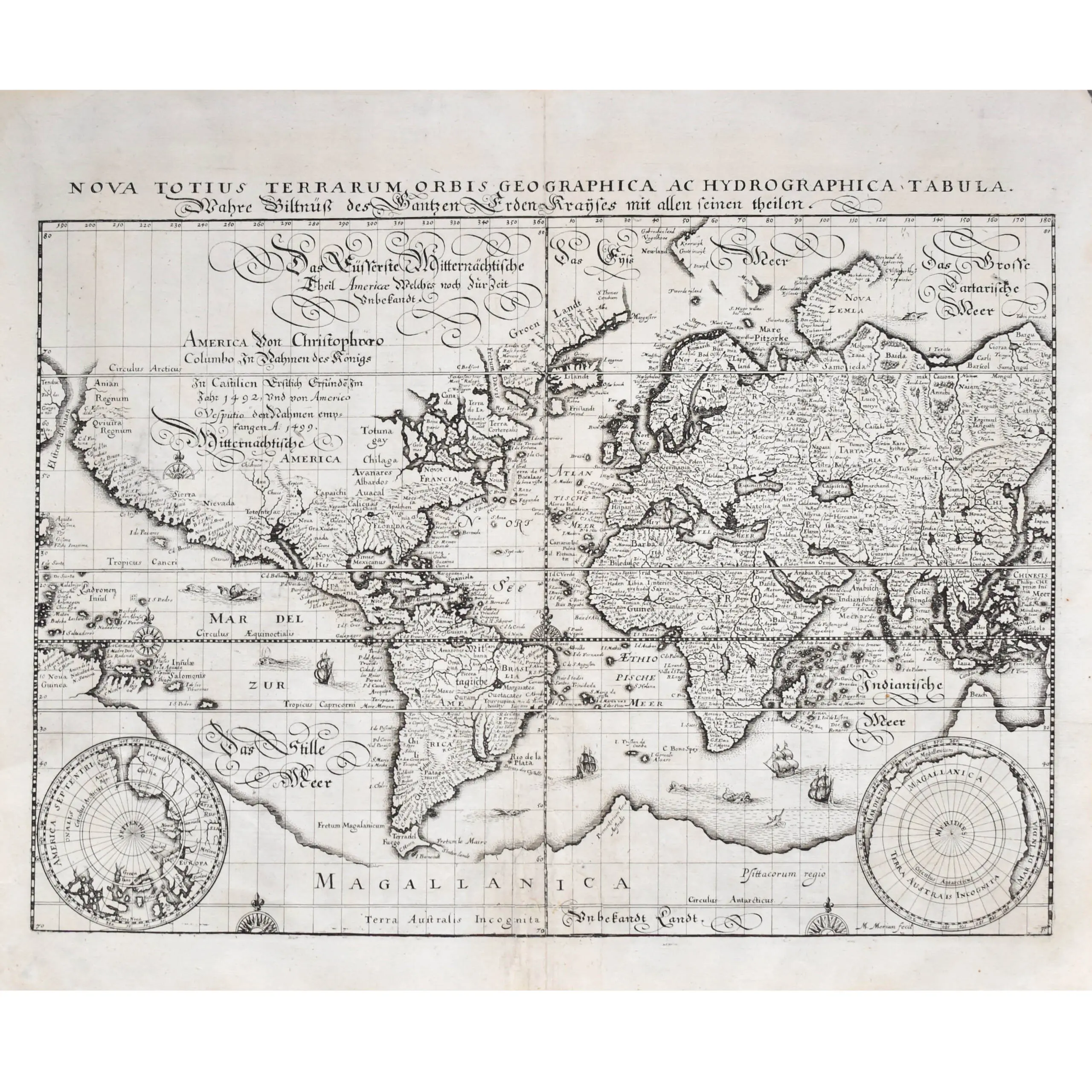Nova Totius Terrarum Orbis Geographica ac Hydrographica Tabula