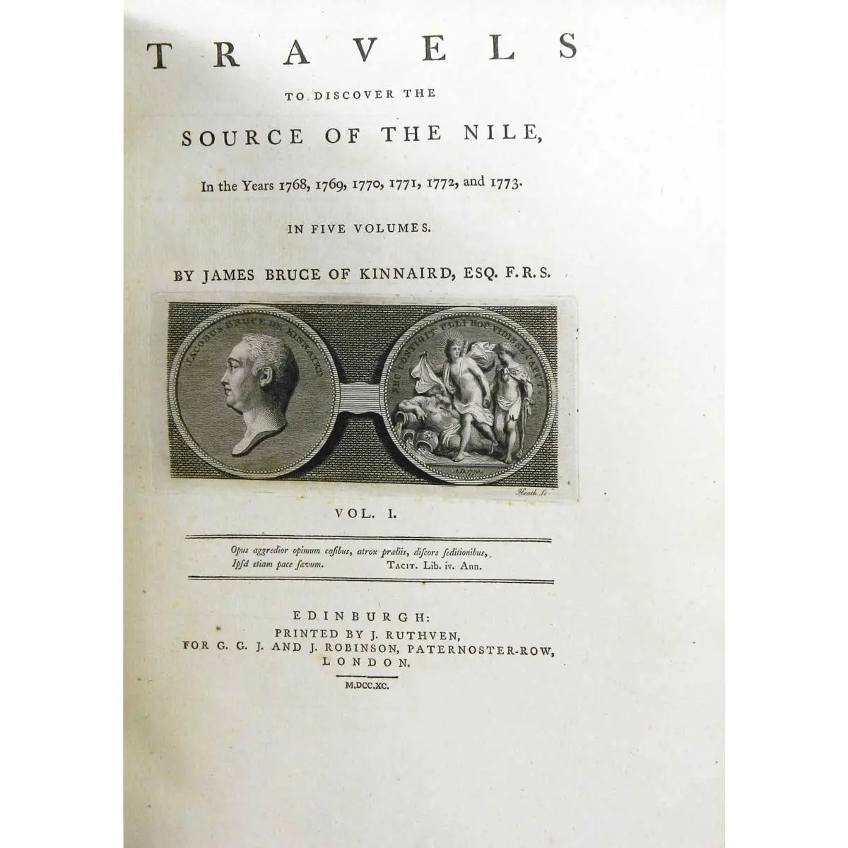 Travels to Discover the Source of the Nile, in the years 1768, 1769, 1770, 1771, 1772, and 1773..  (3)