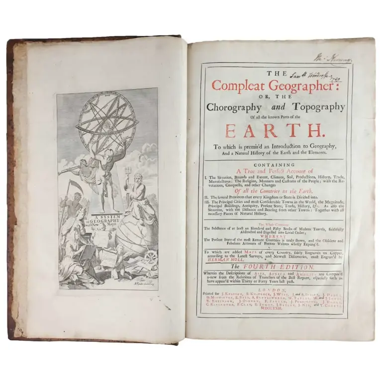 The Compleat Geographer: or, The Chorography and Topography of all the Known Parts of the Earth.