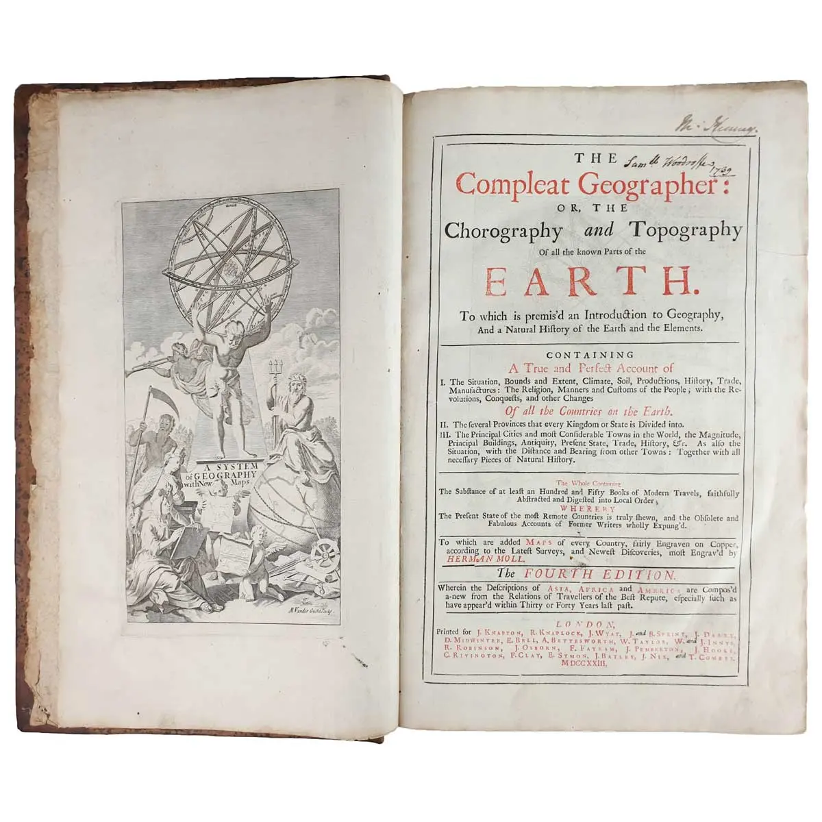 The Compleat Geographer: or, The Chorography and Topography of all the Known Parts of the Earth. 