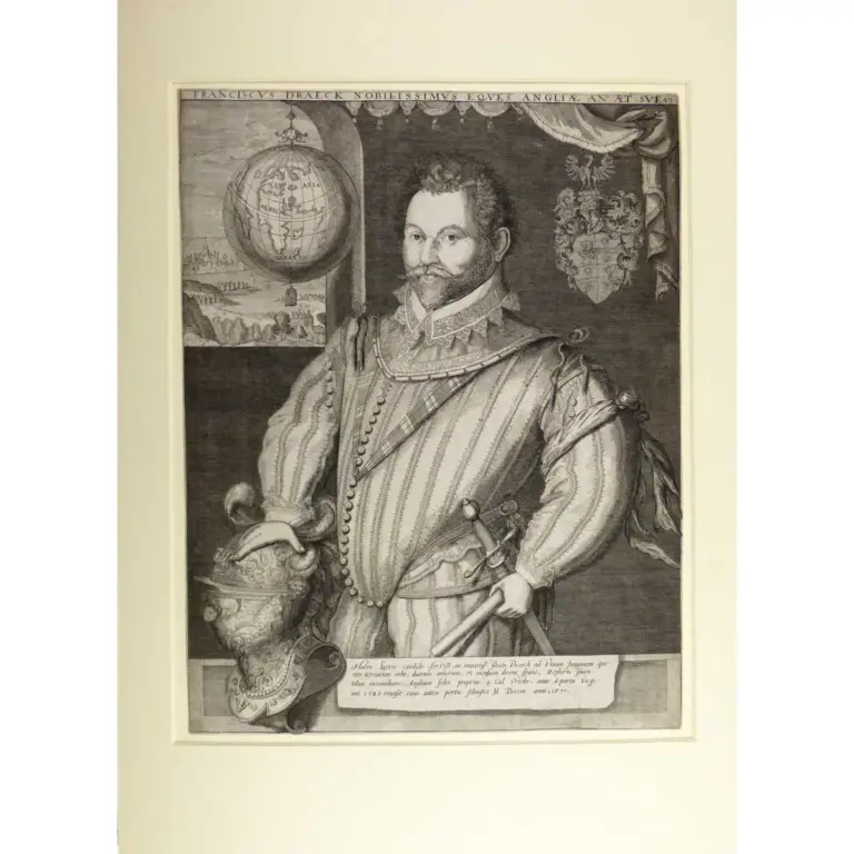 Franciscus Draeck Nobilissimus Eques Angliae ano aet sue 43…