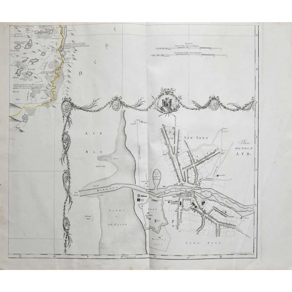 A New Map of Ayrshire, Comprehending Kyle, Cunningham, and Carrick (5)