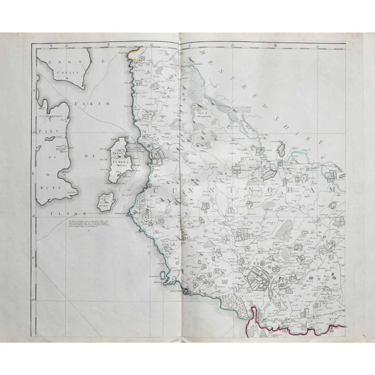 A New Map of Ayrshire, Comprehending Kyle, Cunningham, and Carrick (4)
